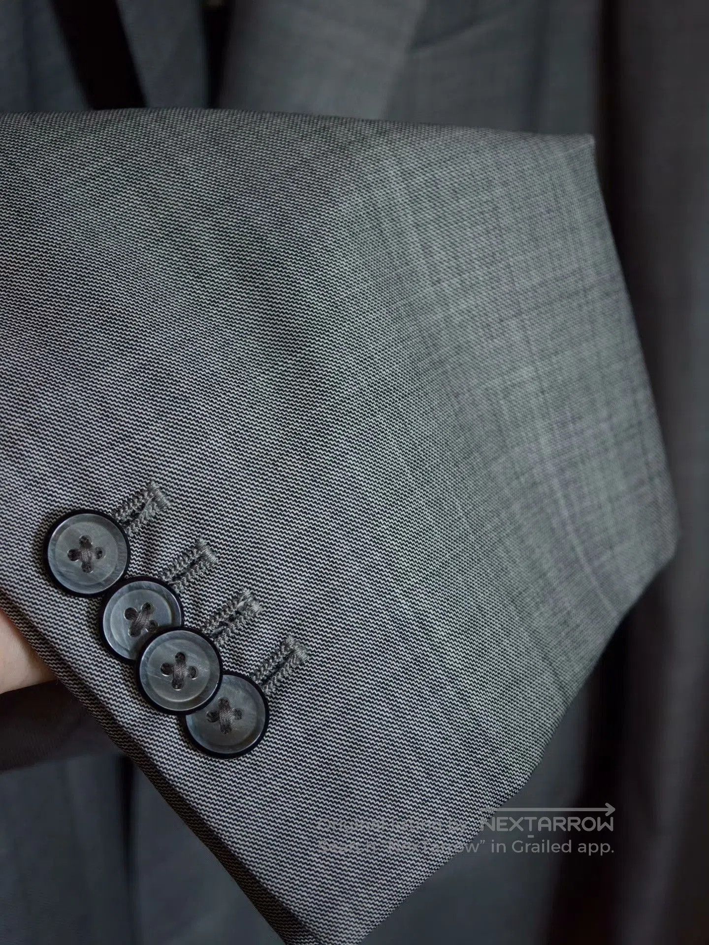 Japanese Brand Steven Hitchcock Custom Suit in Gray. Size US M / EU 48-50 / 2 - 4 Thumbnail