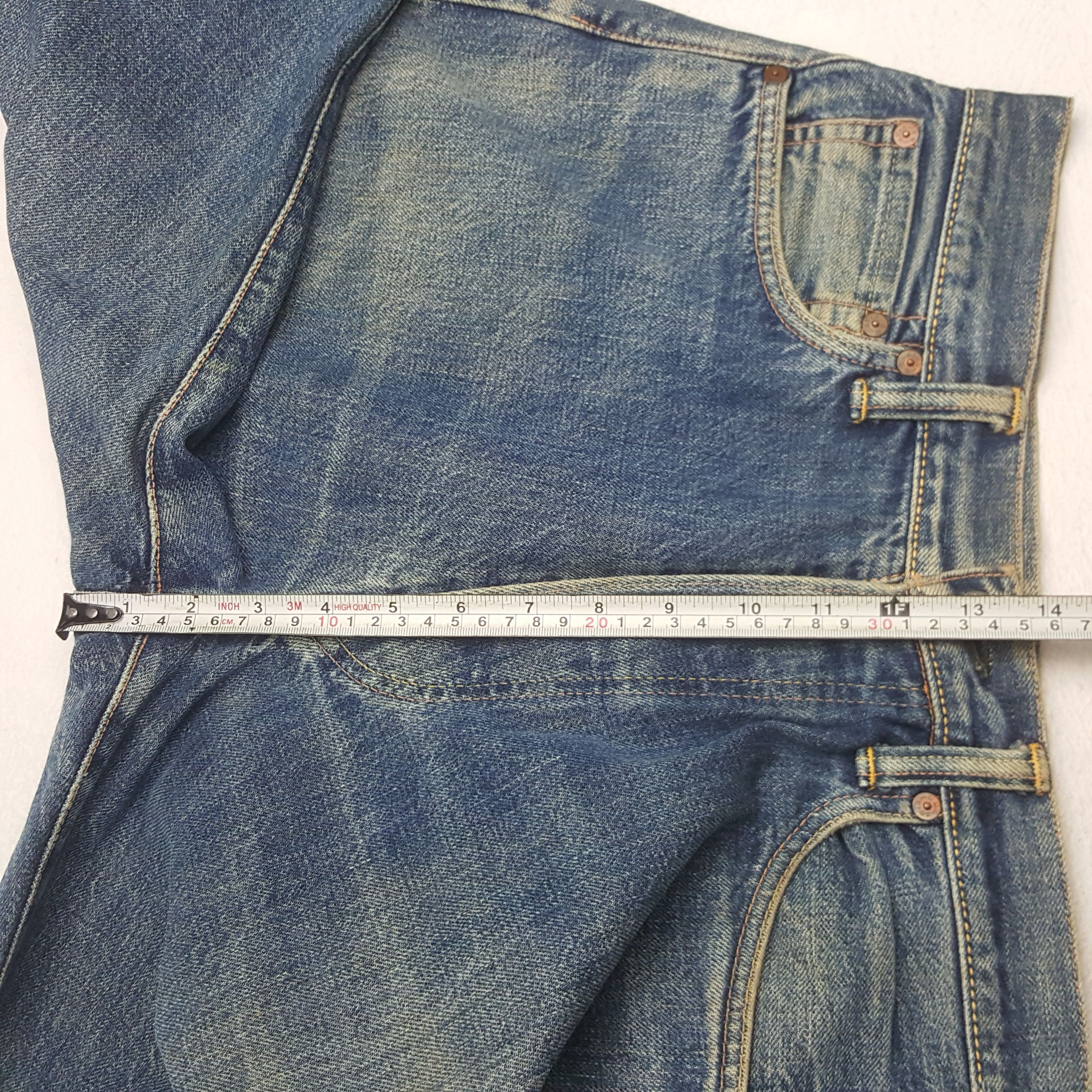 Evisu Vintage Hysteric Glamour Japanese Denim C280N25 Size US 29 - 10 Thumbnail