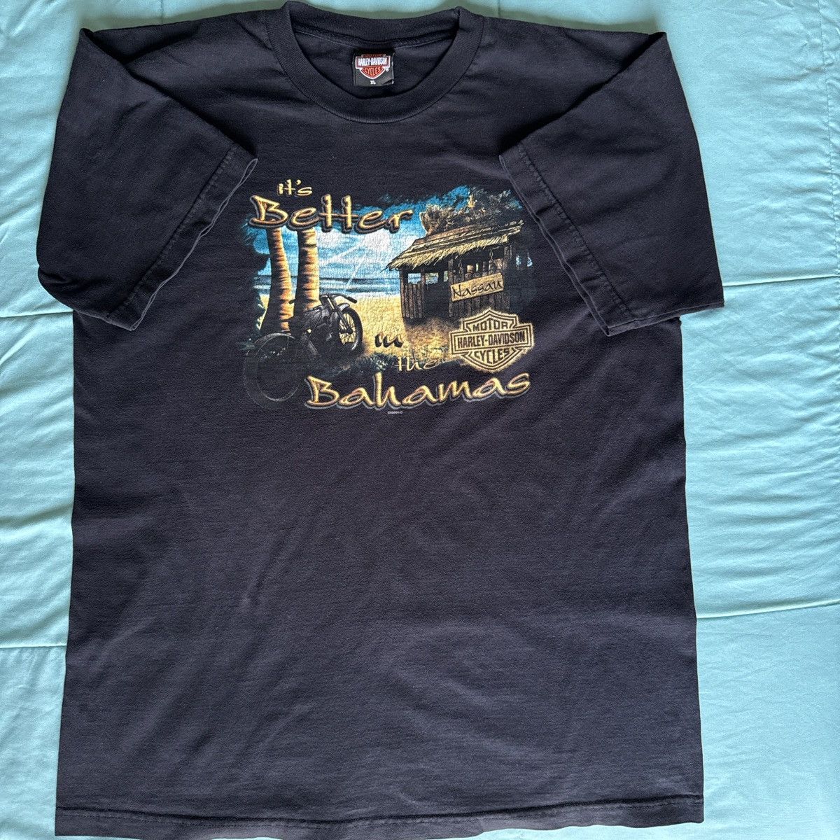 Harley Davidson Harley-Davidson Nassau Bahamas "It's Better in the Bahamas" Size US XL / EU 56 / 4 - 1 Thumbnail