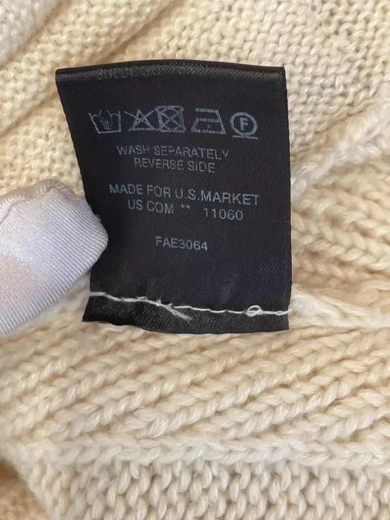 Loro Piana Loro Piana Beige Cashmere Zip Cardigan- Size US L / EU 52-54 / 3 - 3 Thumbnail