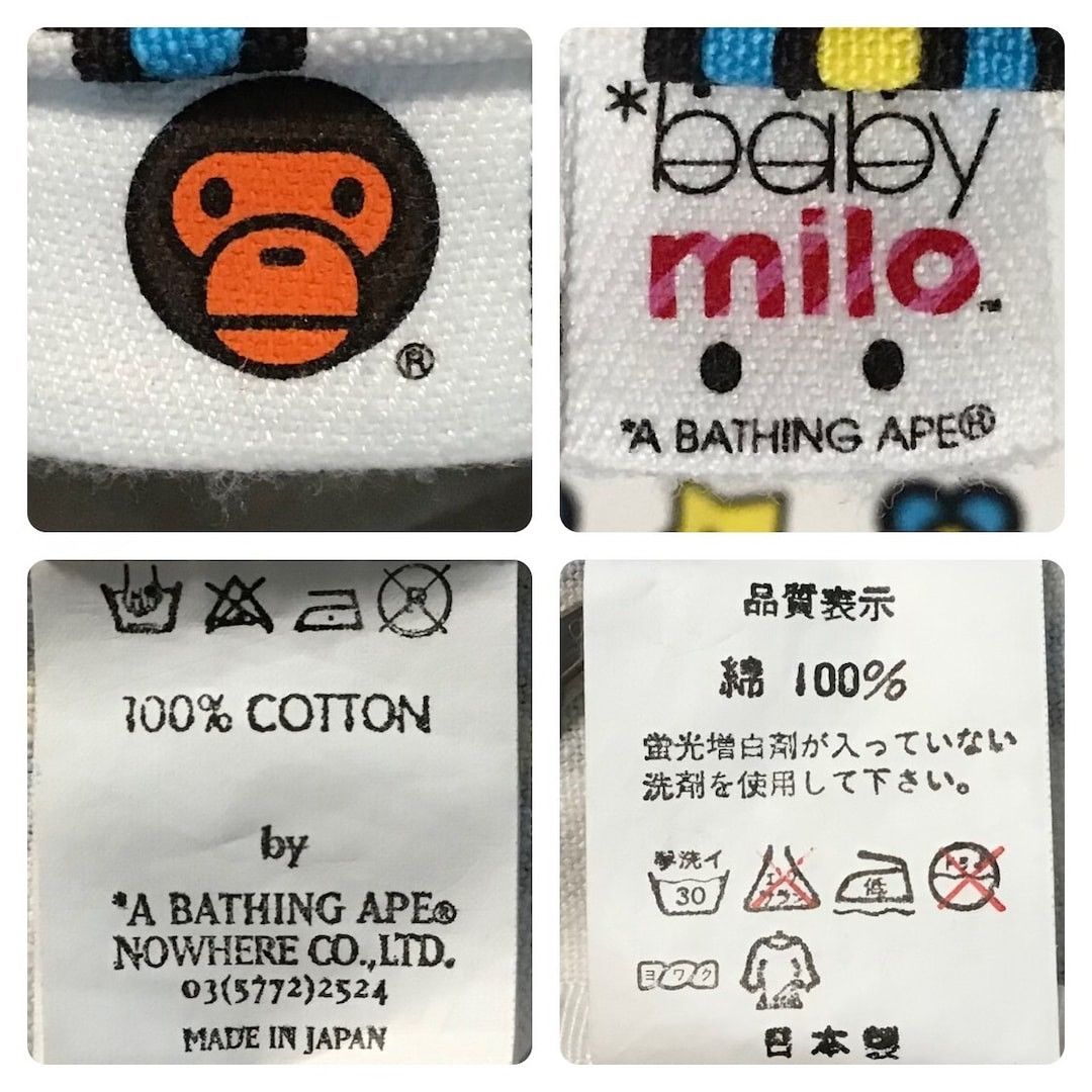 Bape 🔥Vintage🔥 BAPE Milo Monogram Tote Bag a bathing ape NIGO Size ONE SIZE - 7 Thumbnail