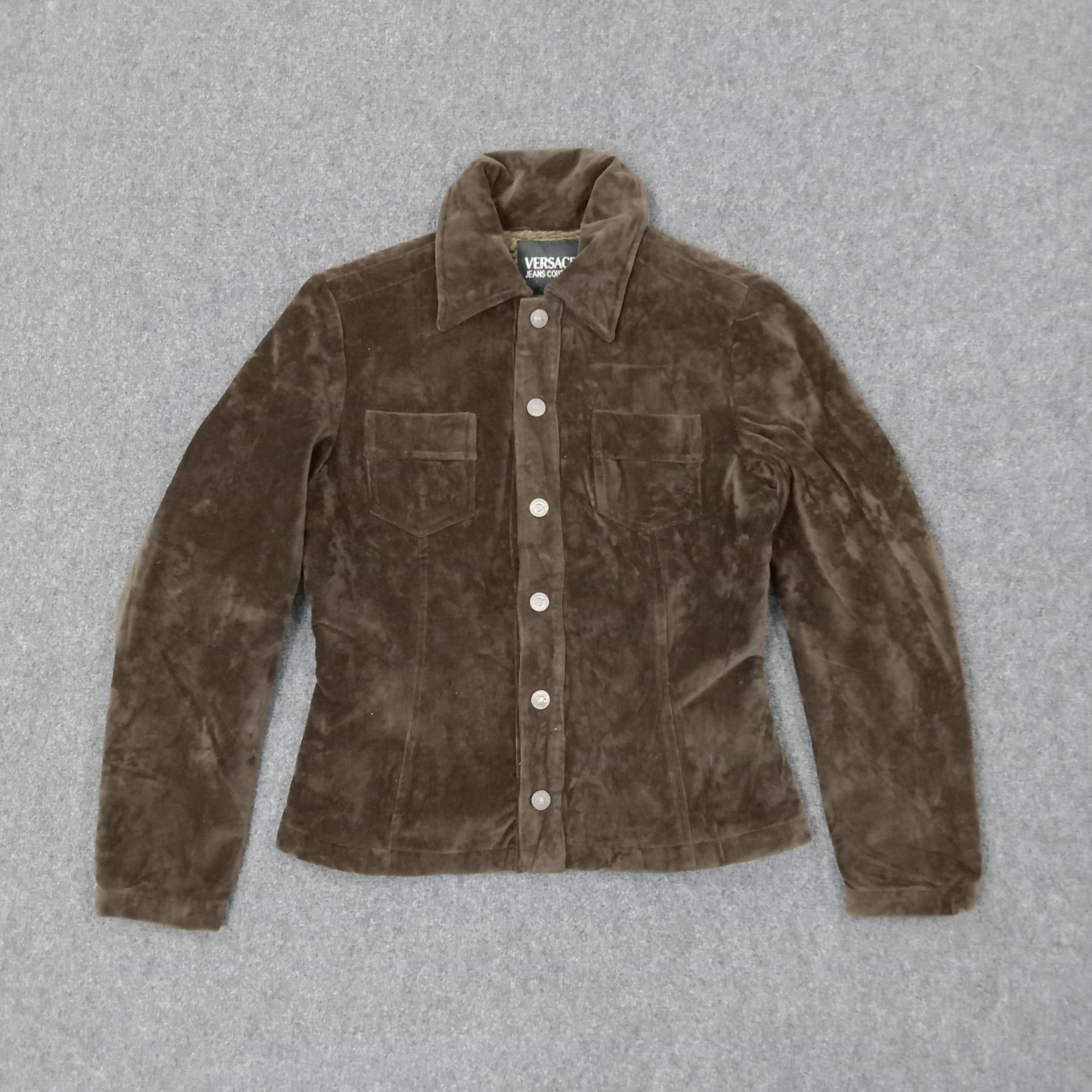 Versace Jeans Couture Versace Jeans Couture Designer Brand Shirt Jacket C247N28 Size S / US 4 / IT 40 - 1 Thumbnail