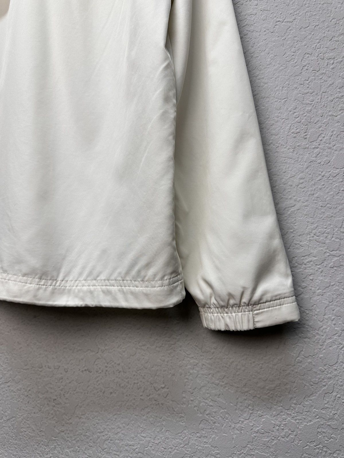 Nike Rare Nike white track jacket minimal Y2K Nylon streetwear Size US S / EU 44-46 / 1 - 15 Thumbnail