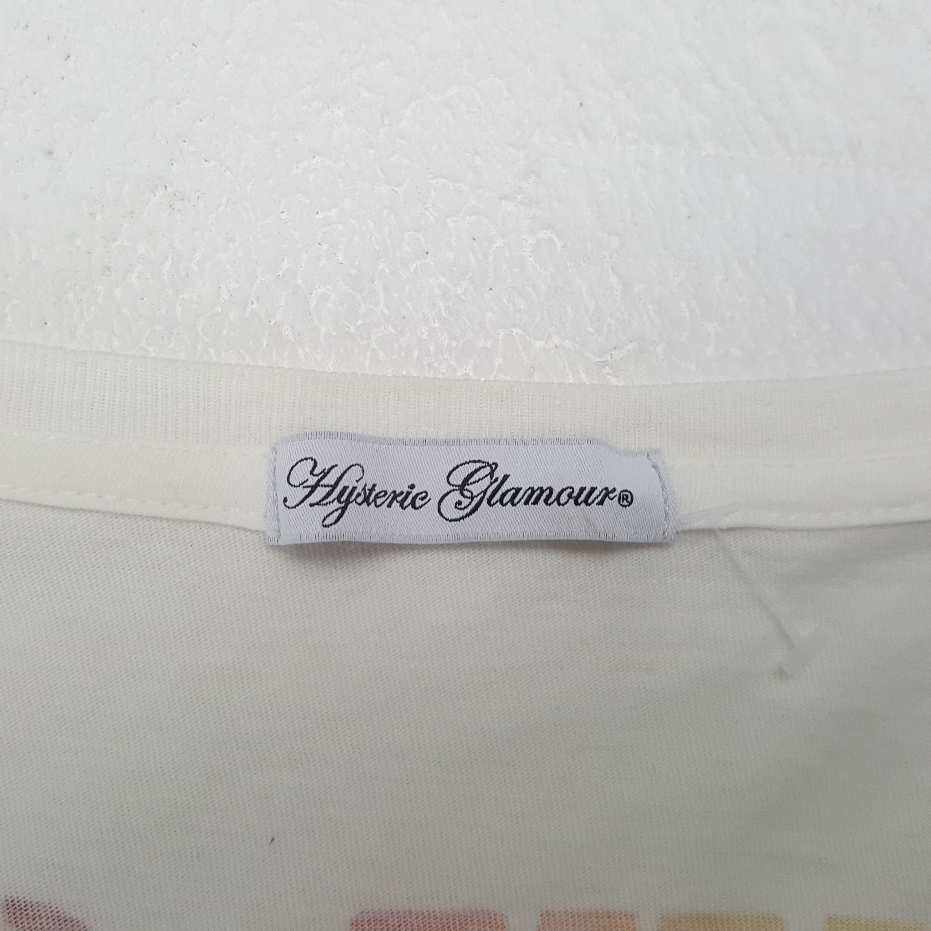 Hysteric Glamour HYSTERIC GLAMOUR Japanese Brand Tshirt C285N68 Size XS / US 0-2 / IT 36-38 - 5 Thumbnail