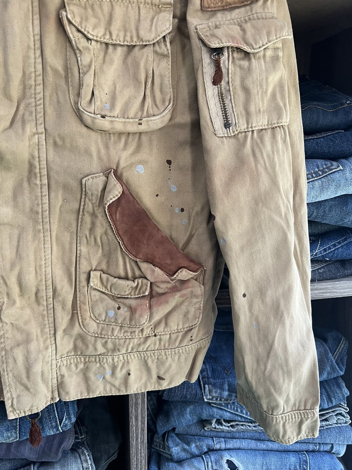 Other 🔥Distressed Bonds and Peace Multipockets Jacket Size S / US 4 / IT 40 - 9 Thumbnail