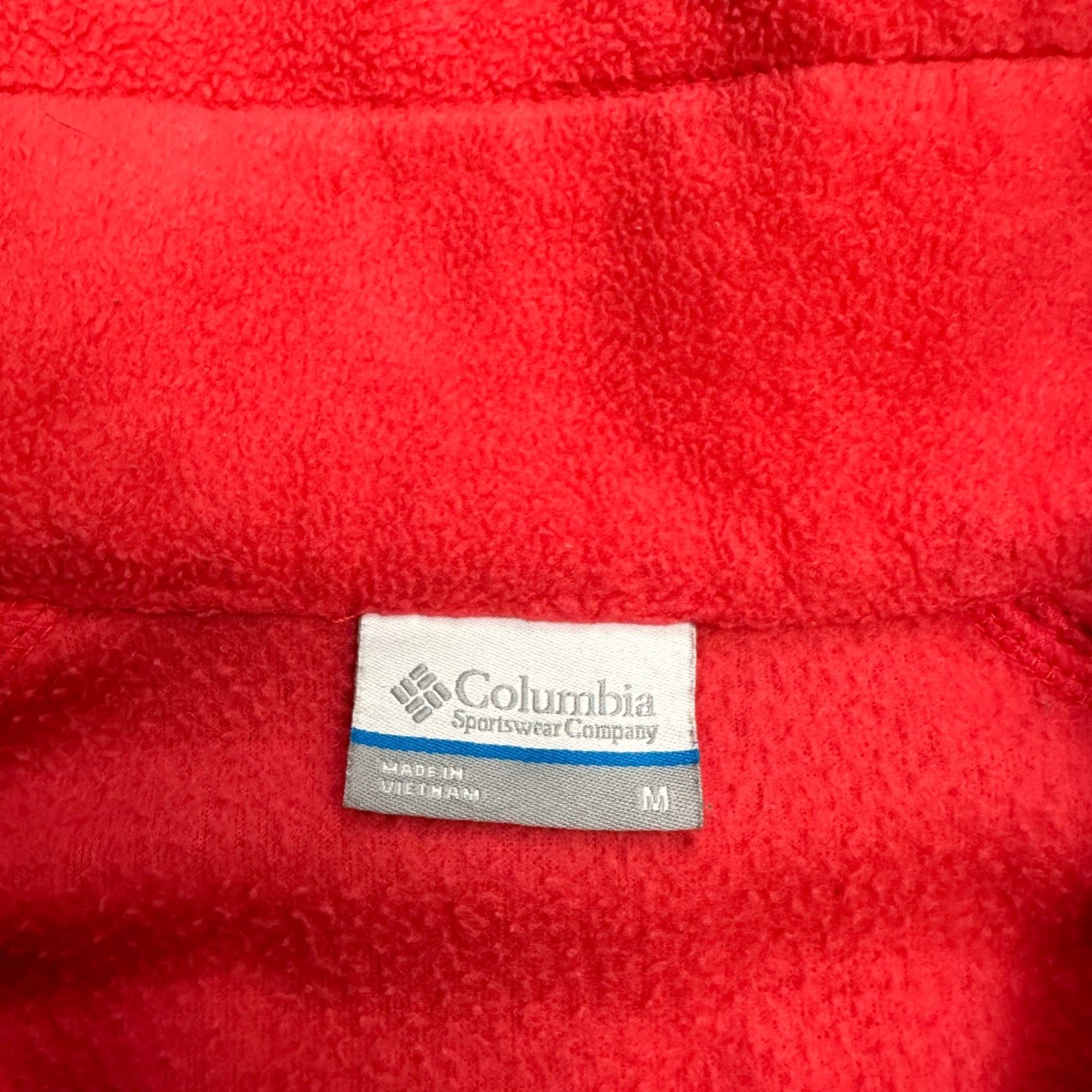 Vintage Columbia Benton Springs Fleece Jacket Womens Medium Red Outdoor Hiking Size M / US 6-8 / IT 42-44 - 5 Thumbnail