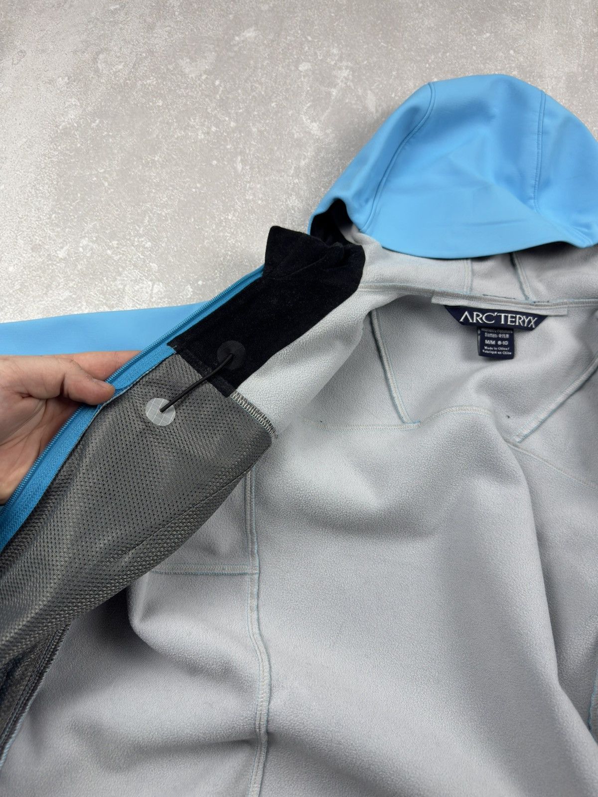Arc'teryx Vintage Arcteryx Gamma MX Hooded Blue Shell Outdoor Jacket Size S / US 4 / IT 40 - 18 Thumbnail