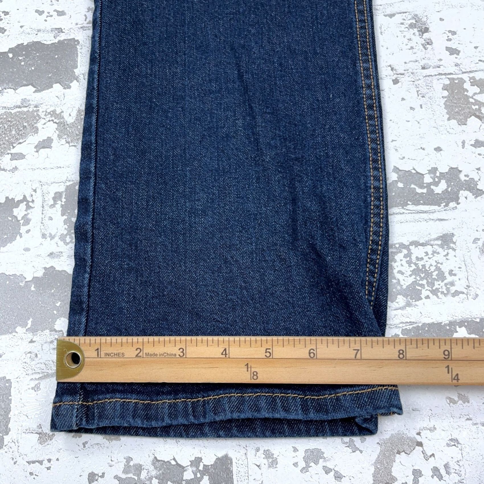 Levi's Levi's 514 Jeans Men 40x32 Slim Straight Dark Wash Denim Pants Stretch Size US 40 / EU 56 - 5 Thumbnail