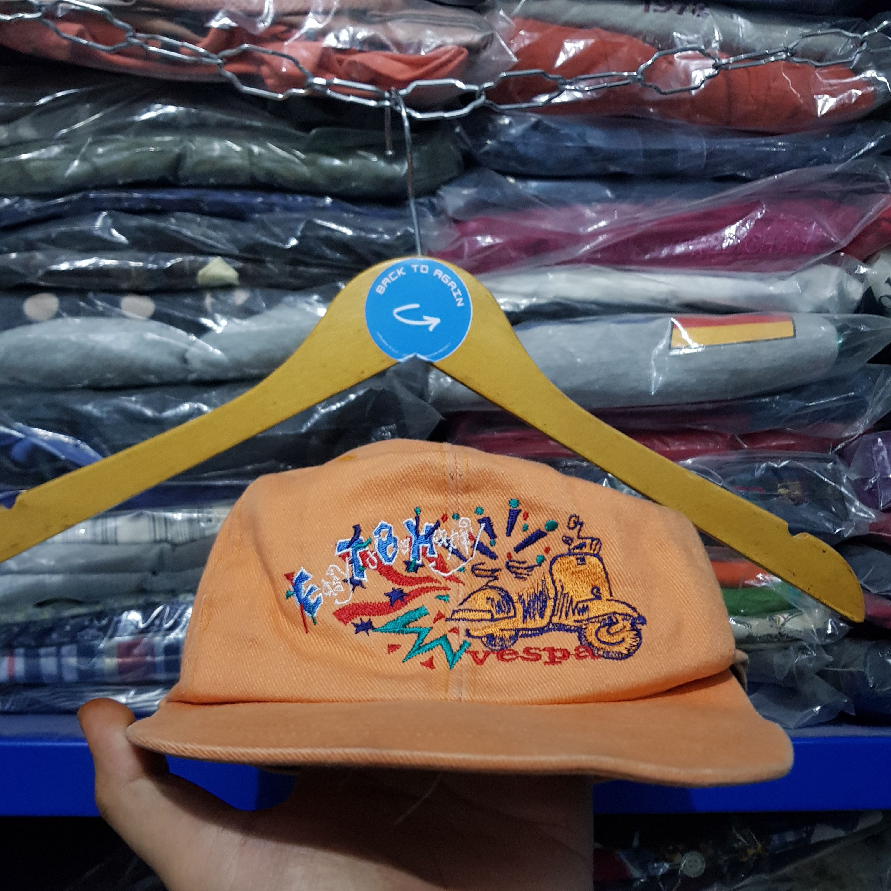 Vintage vespa piaggio hat
