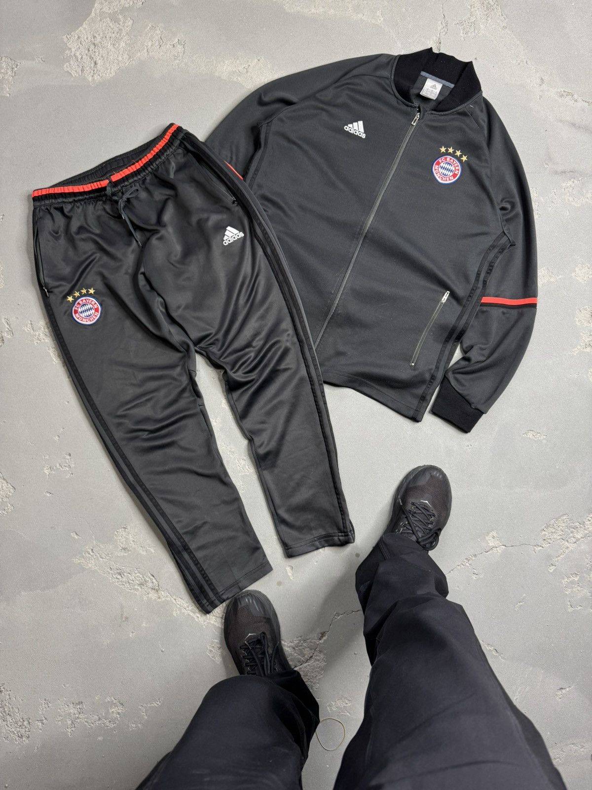 Adidas × Vintage Vintage Tracksuit Adidas FC Bayern Munich Y2K Size US XL / EU 56 / 4 - 1 Thumbnail