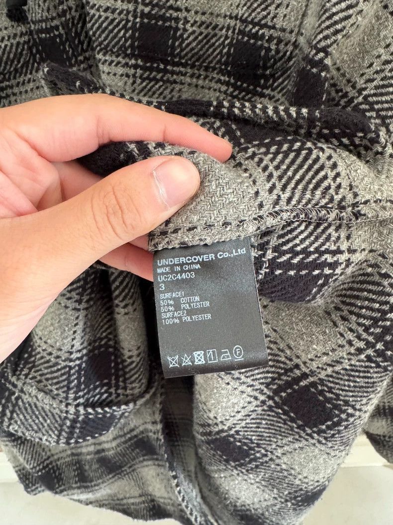 Undercover undercover 23aw Ghost hand patchwork shirt jacket Size US L / EU 52-54 / 3 - 5 Thumbnail