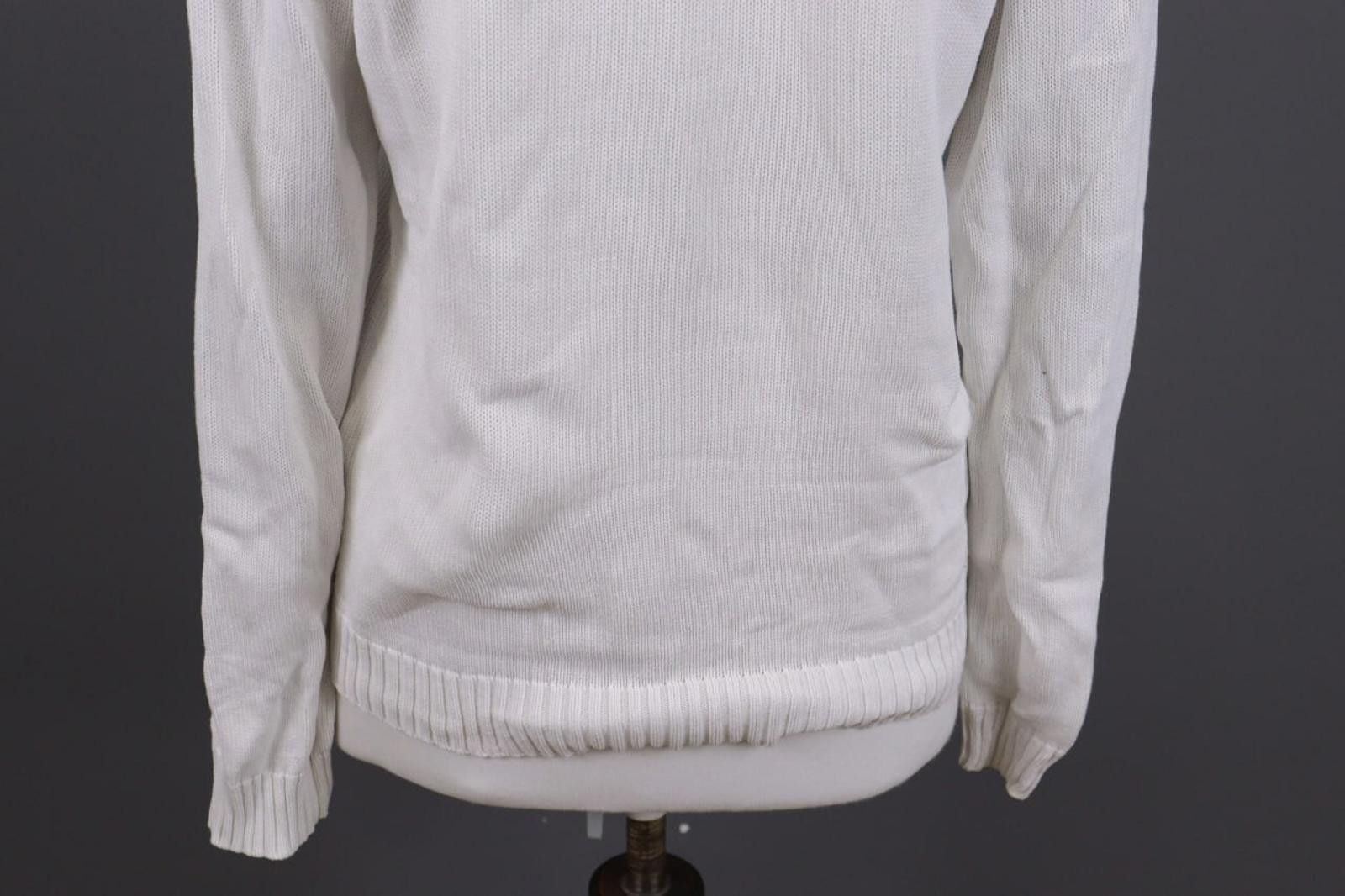 Ralph Lauren Sport Ralph Lauren Sport White V-Neck Knit Sweater Size XL Size XL / US 12-14 / IT 48-50 - 11 Thumbnail