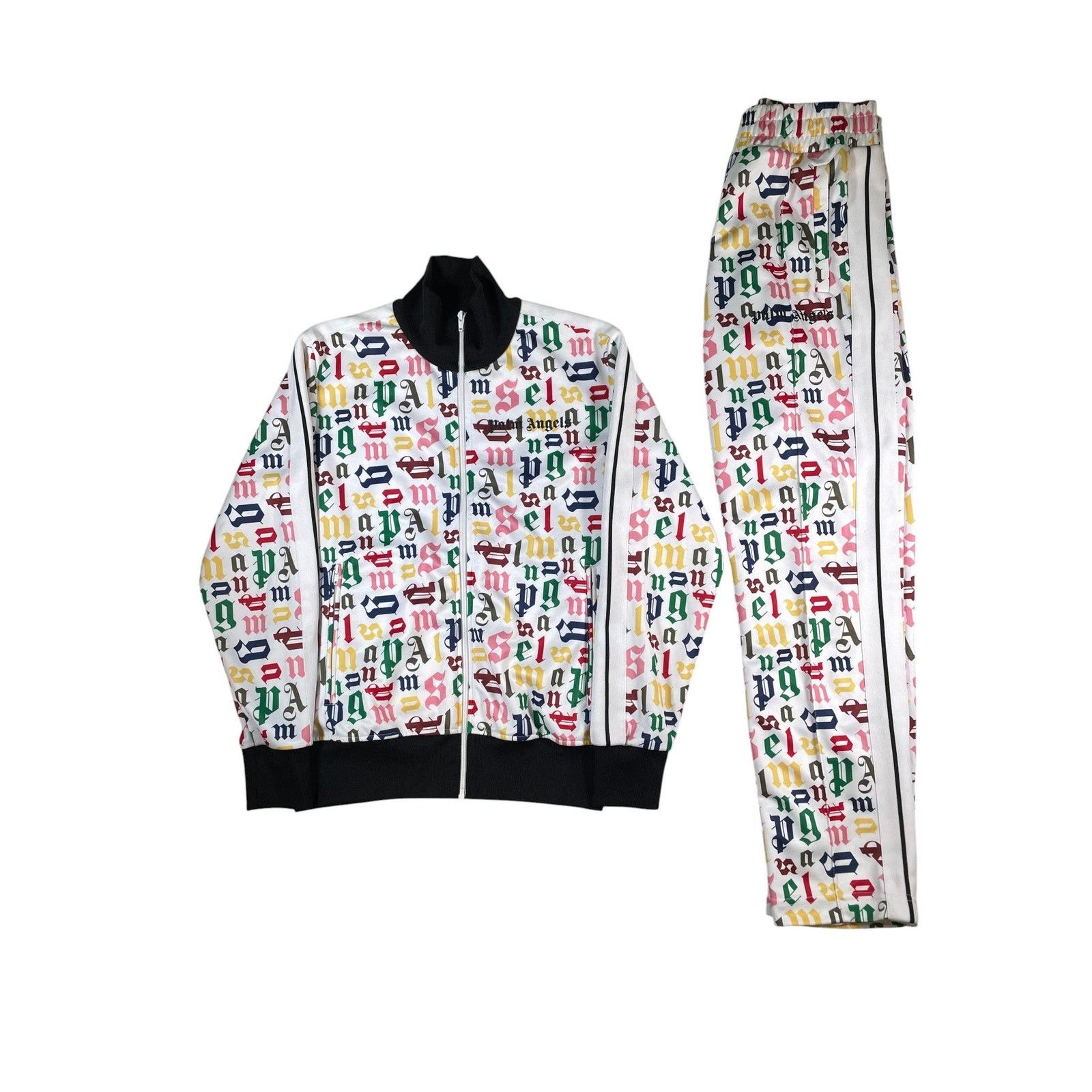 Palm Angels Palm Angels Multi White Track Suit Size US M / EU 48-50 / 2 - 1 Thumbnail
