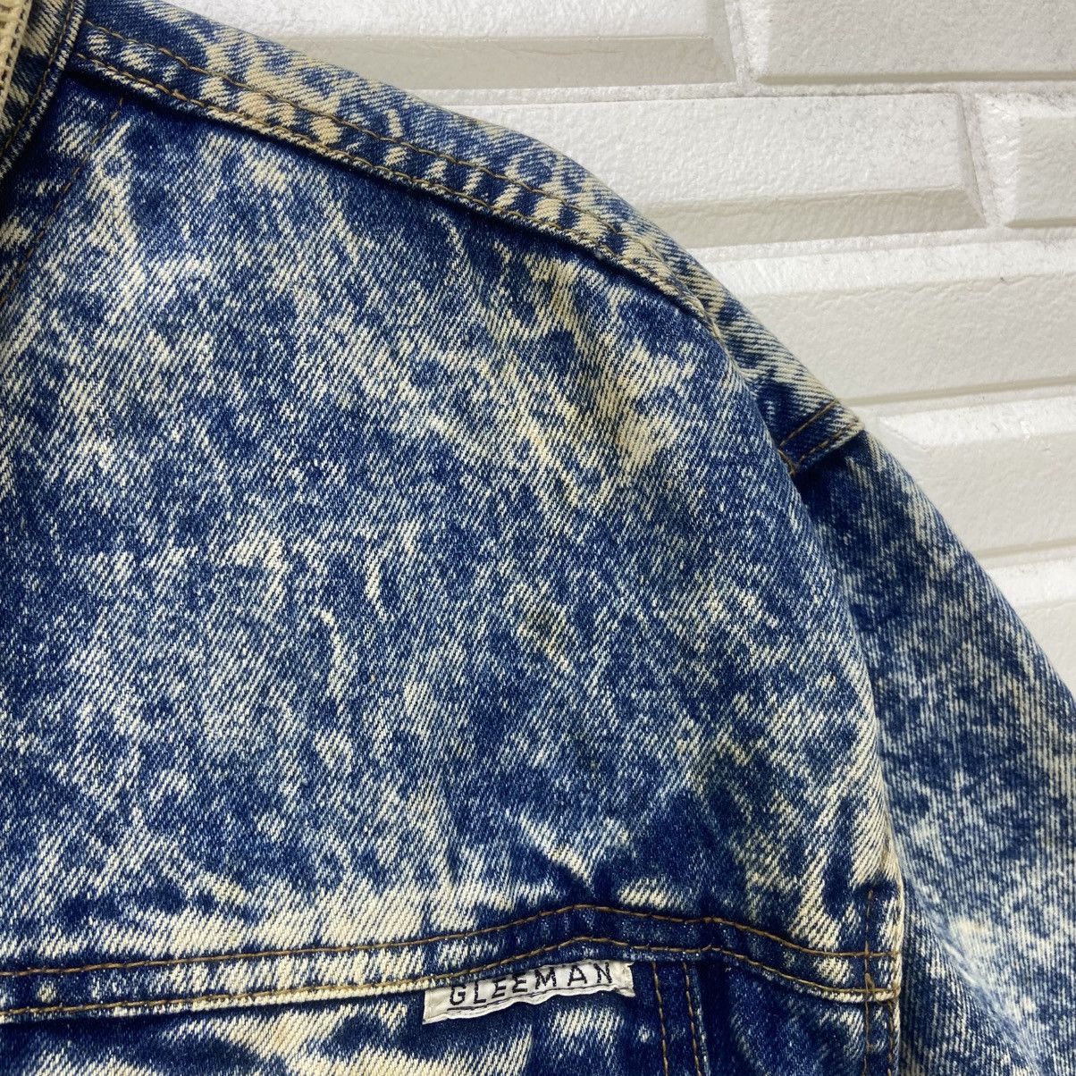 Japanese Brand Vtg Gleeman Japanese Brand Acid Wash Retro Trucker Jacket Size US M / EU 48-50 / 2 - 12 Thumbnail