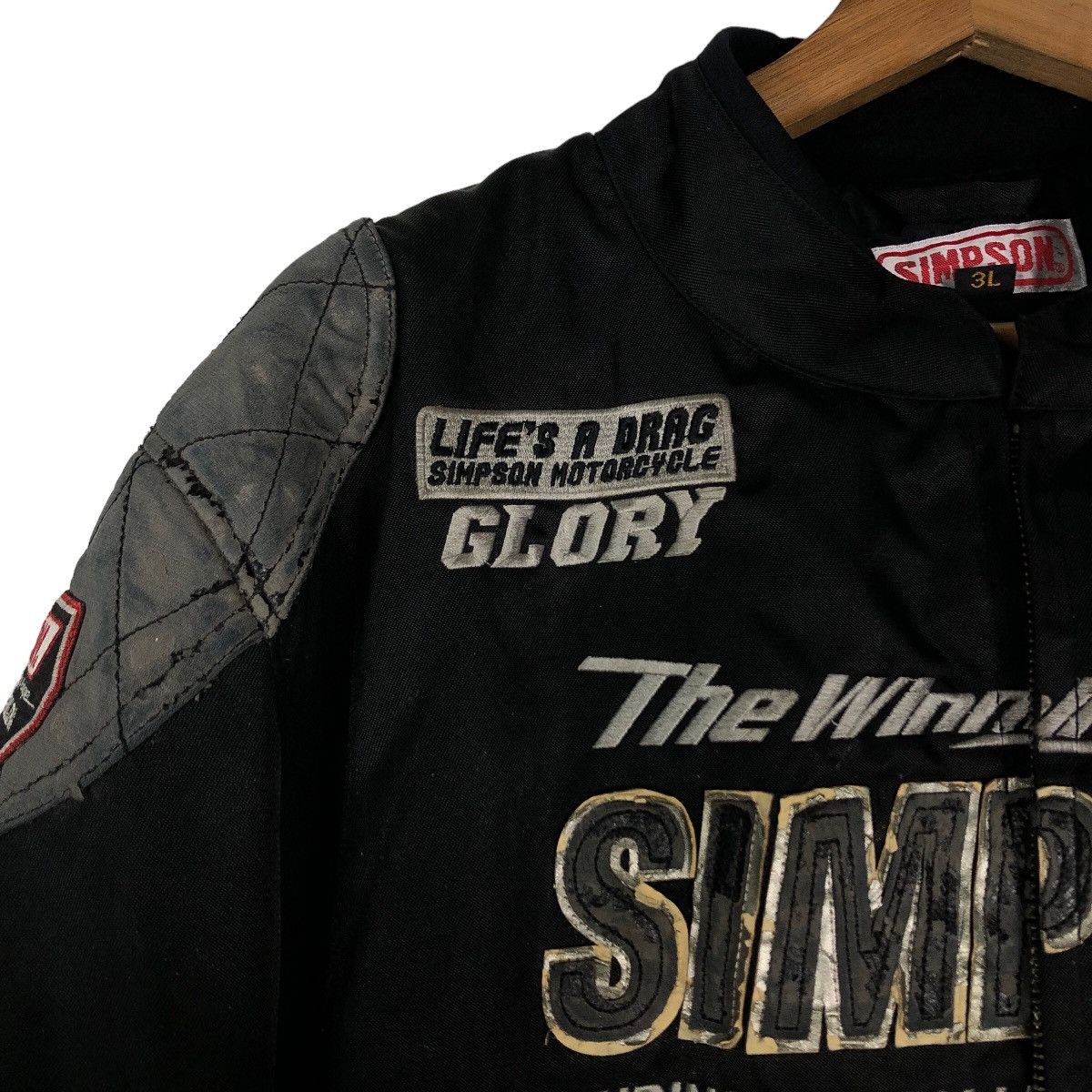 Hein Gericke 🔥Vintage Racing Motorcross Jacket Full Patch Simpson USA Size US L / EU 52-54 / 3 - 16 Thumbnail