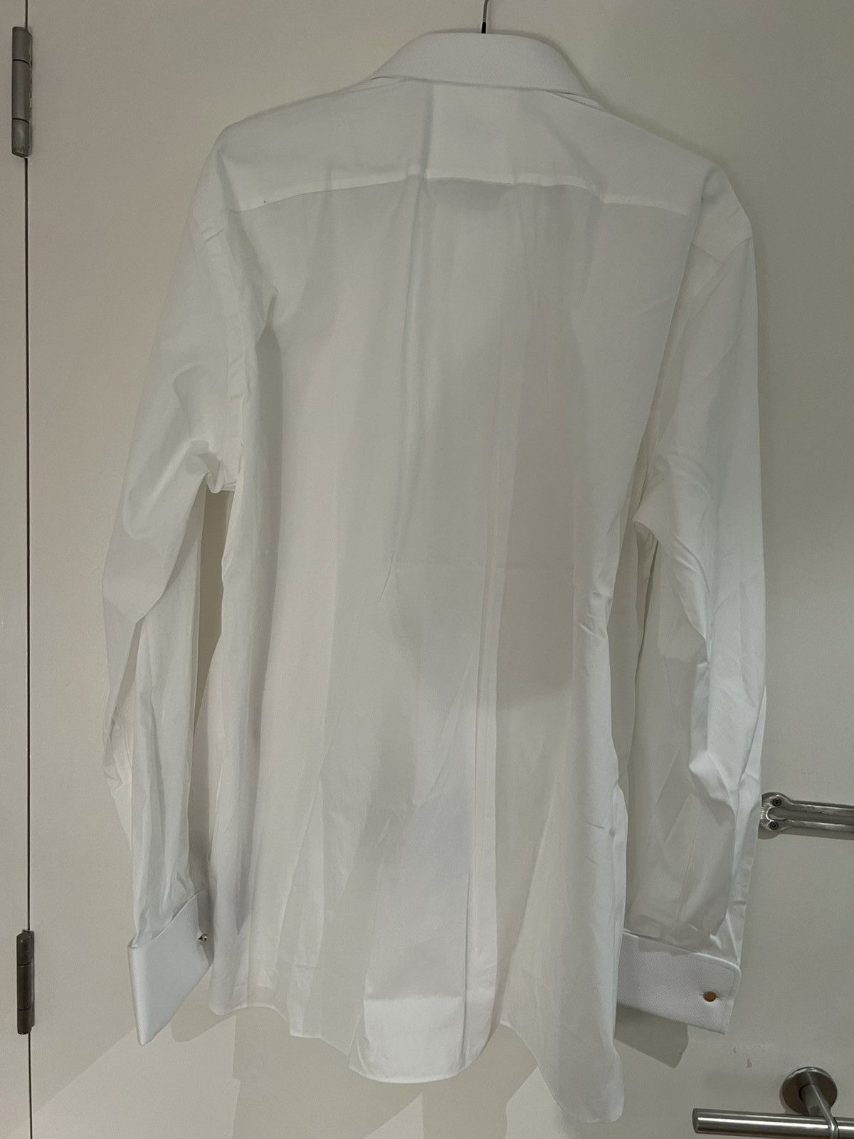 Tom Ford TOM FORD White Dress tuxedo Shirt Size 17 43 Long Sleeves Size US XL / EU 56 / 4 - 2 Thumbnail