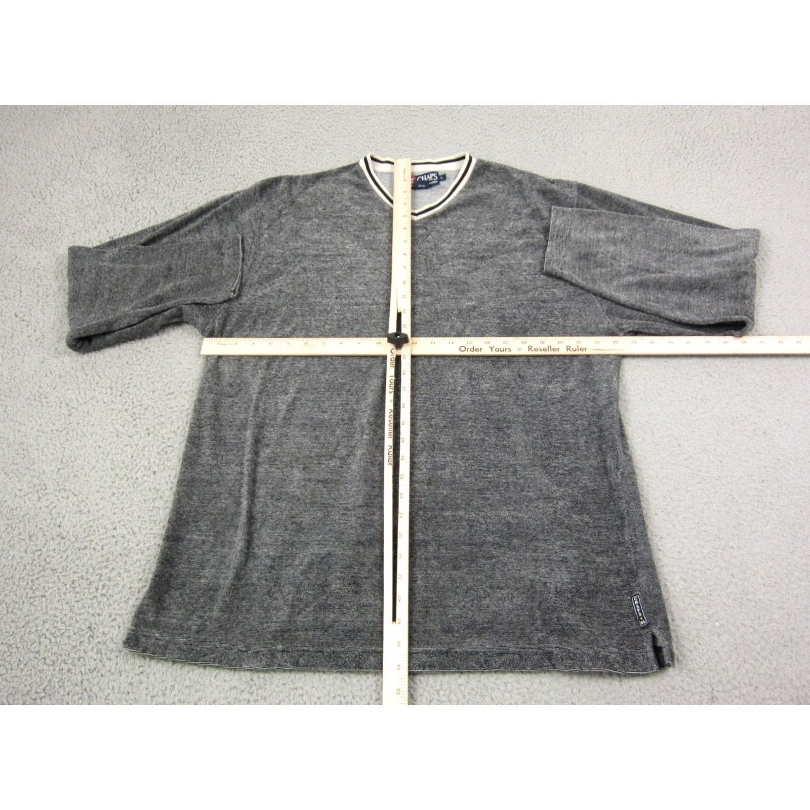 Ralph Lauren Ralph Lauren Sweater Adult Large Gray V-Neck Mens Sweatshirt Size US L / EU 52-54 / 3 - 5 Thumbnail