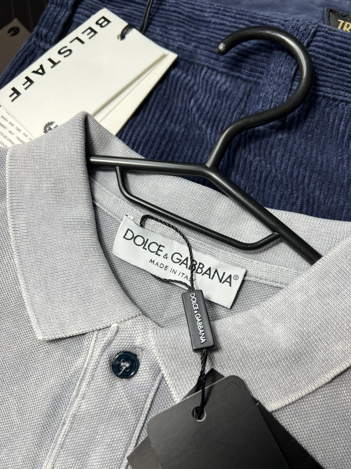 Dolce & Gabbana NWT Dolce & Gabbana Milano Garment Dyed Polo Shirt Size S Size US S / EU 44-46 / 1 - 11 Thumbnail