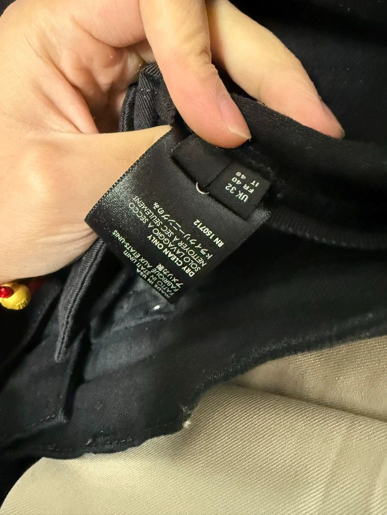 Amiri Amiri 18 patch leather black jeans size 32 2501-Nextarrow Size US 32 / EU 48 - 5 Thumbnail