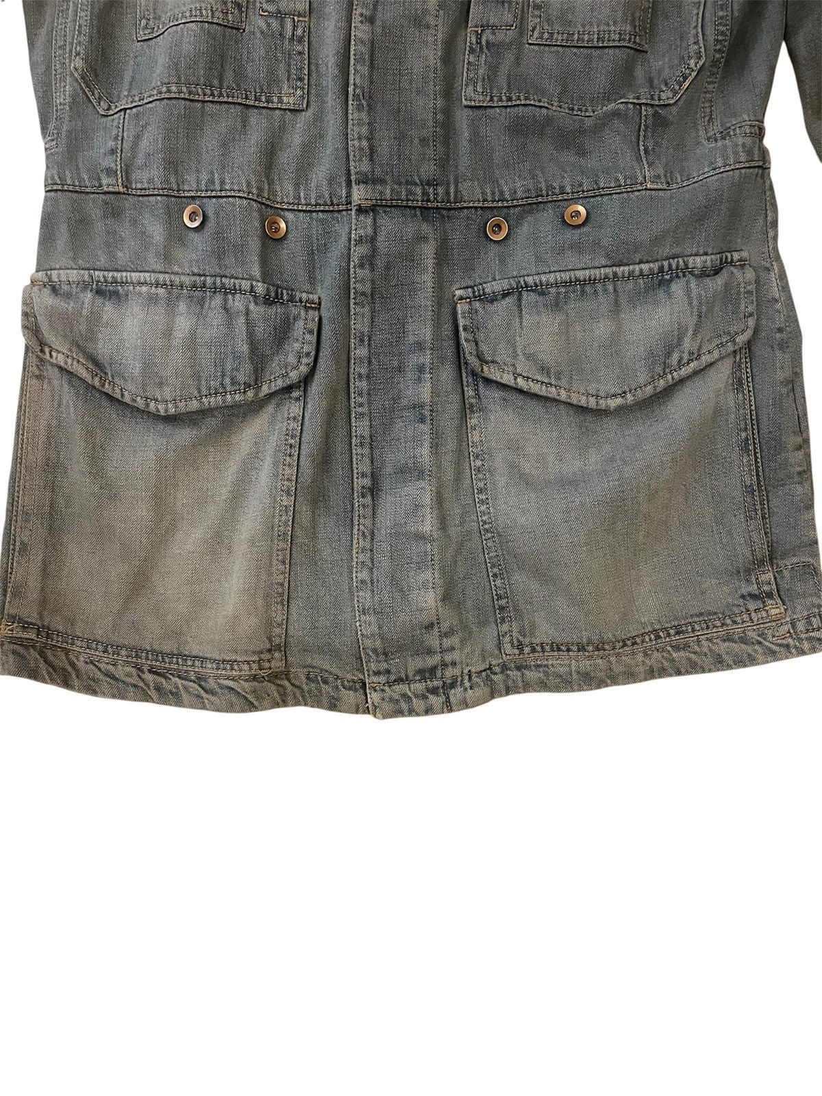 Rick Owens Drkshdw Rick Owens DRKSHDW Mastodon Denim Jacket Size US L / EU 52-54 / 3 - 5 Thumbnail