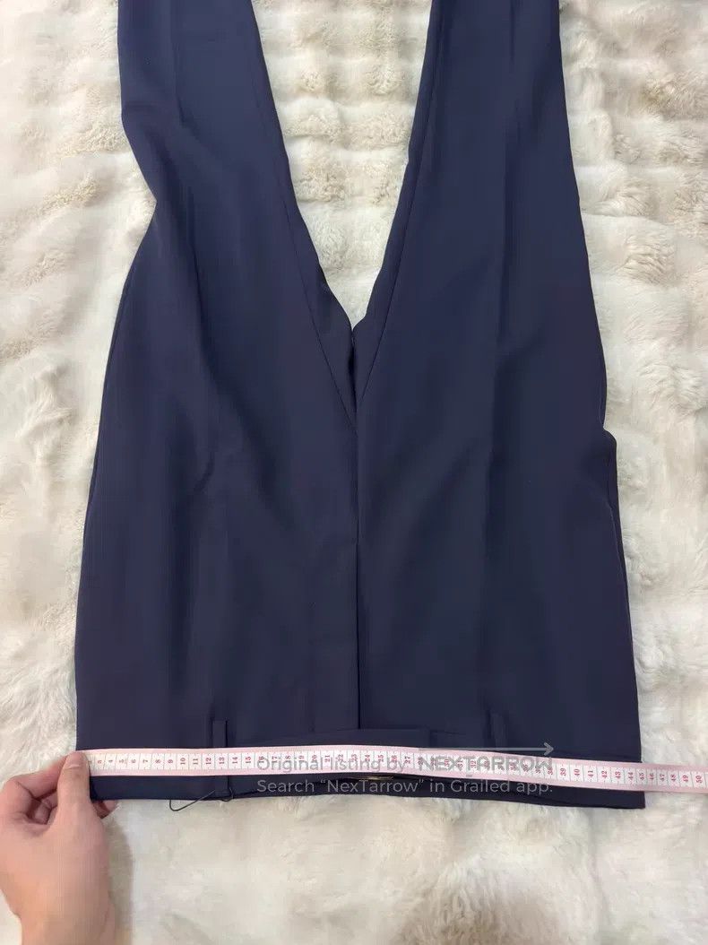 Saint Laurent Paris Saint Laurent Paris Dark Blue Trousers i Size US 34 / EU 50 - 7 Thumbnail