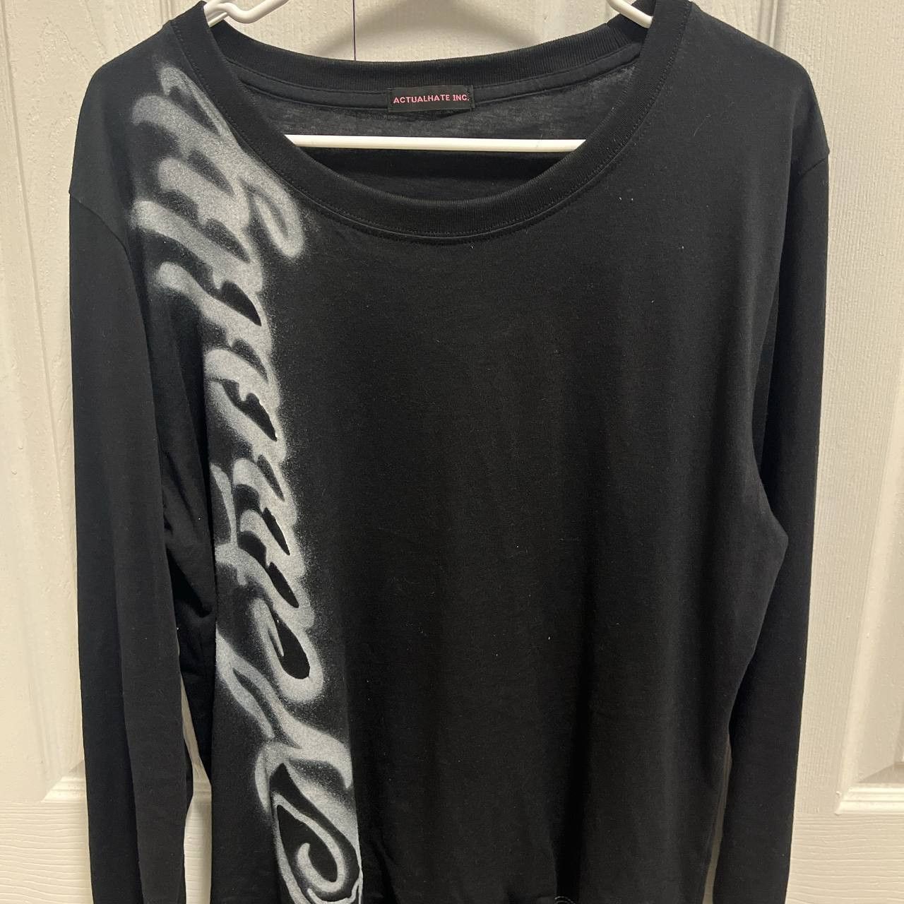 Actual Hate Actual Hate Black Longsleeve Size US XL / EU 56 / 4 - 1 Thumbnail