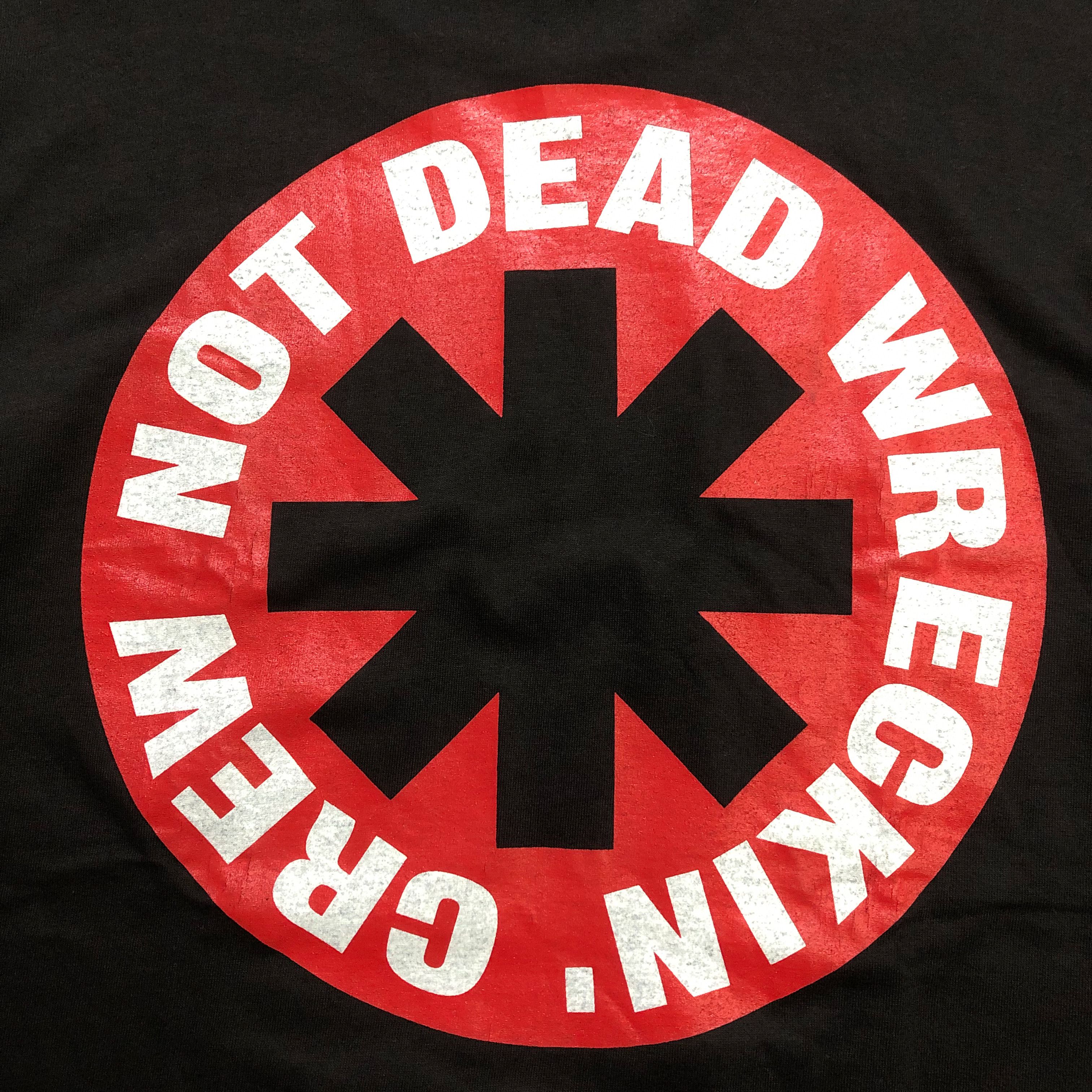 Vintage Archive 90s RHCP Wreckin' Crew Staff Issued Only Tee Oneita Size US M / EU 48-50 / 2 - 9 Thumbnail