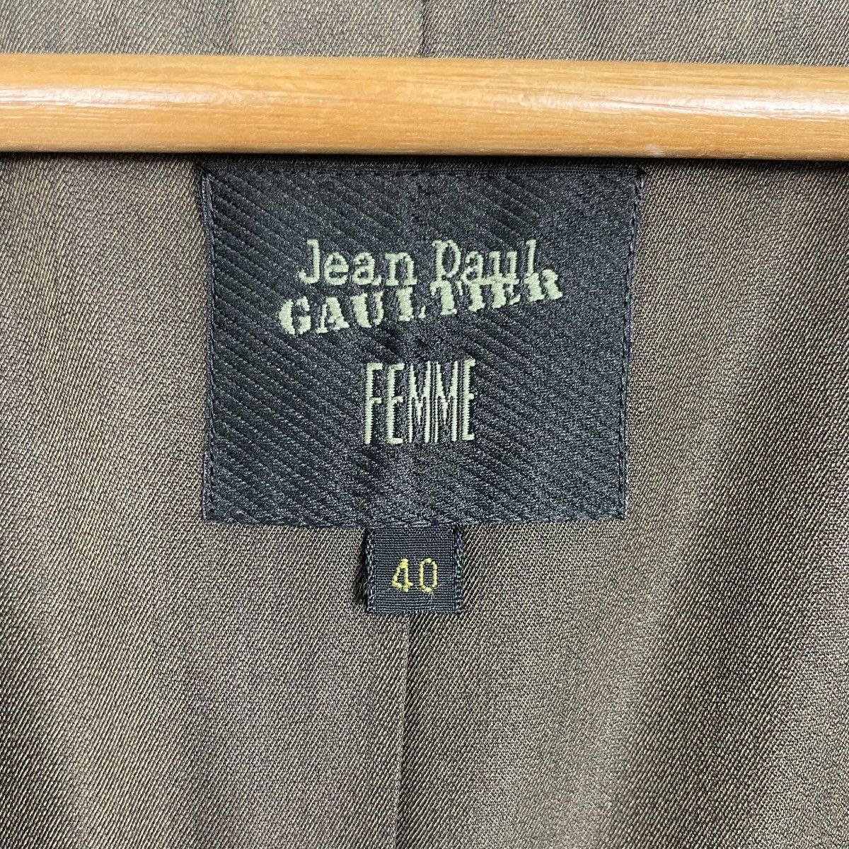 Jean Paul Gaultier Jean Paul Gaultier Femme Double Breasted Wool Trenchcoat Size S / US 4 / IT 40 - 15 Thumbnail