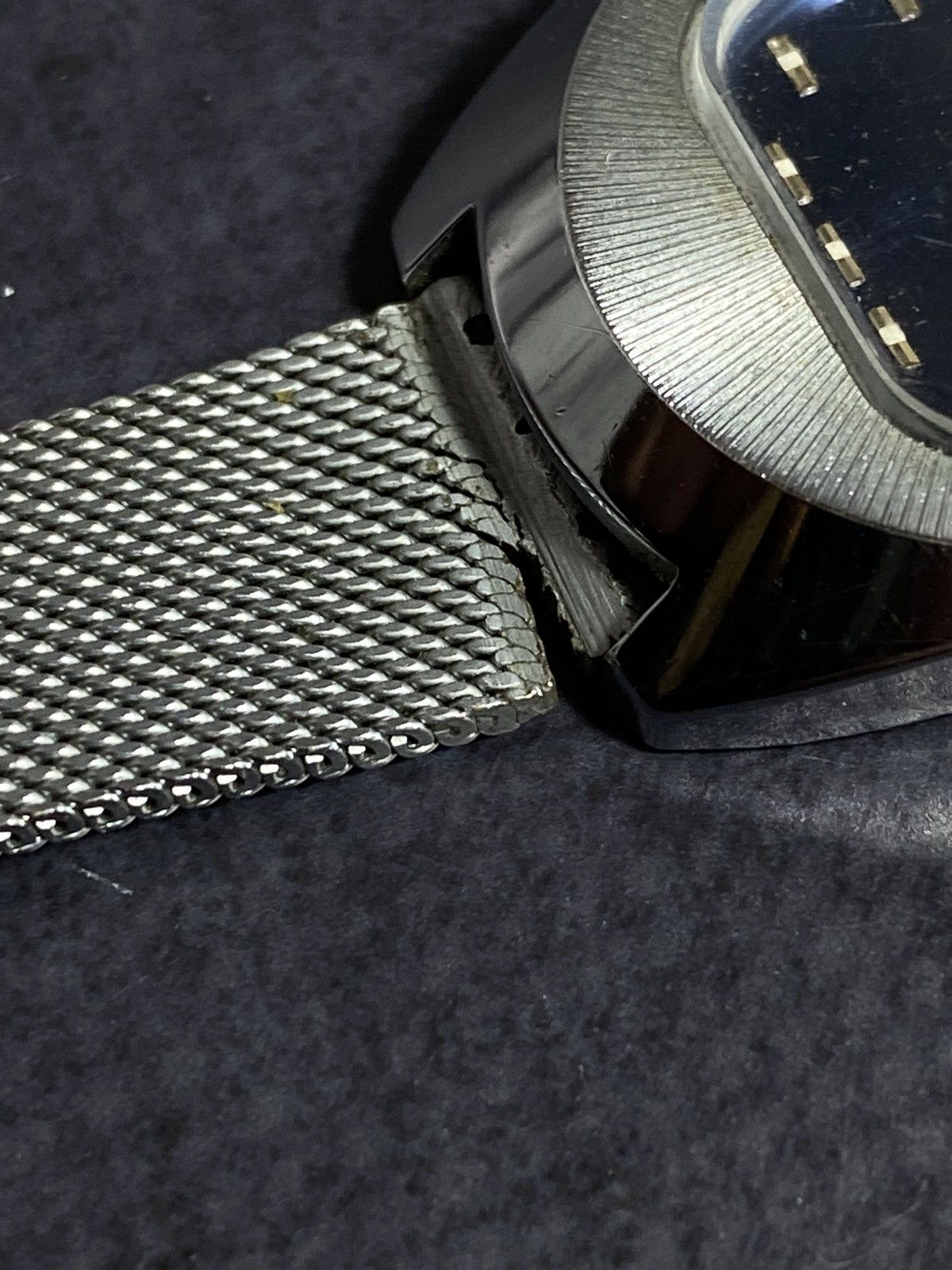 Jewelry Vintage Luch Watch with Mesh Strap - Soviet Era Size ONE SIZE - 13 Thumbnail