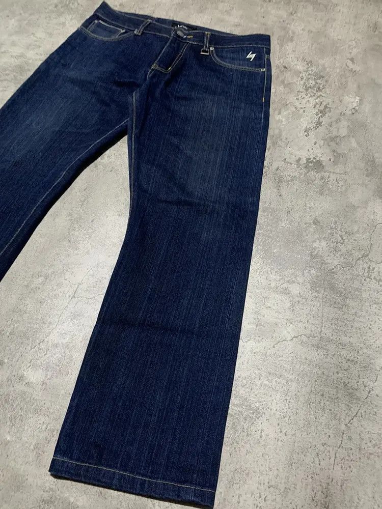LIFUL MINIMAL GARMENTS S/S 2008 LIFUL slim straight redline selvedge jeans Size US 33 - 2 Thumbnail