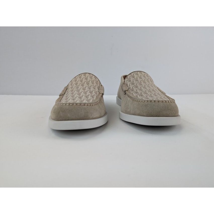 Dior o1rshd1 Canvas Granville Clean Loafers Boots in Beige 46 Size US 13 / EU 46 - 9 Thumbnail