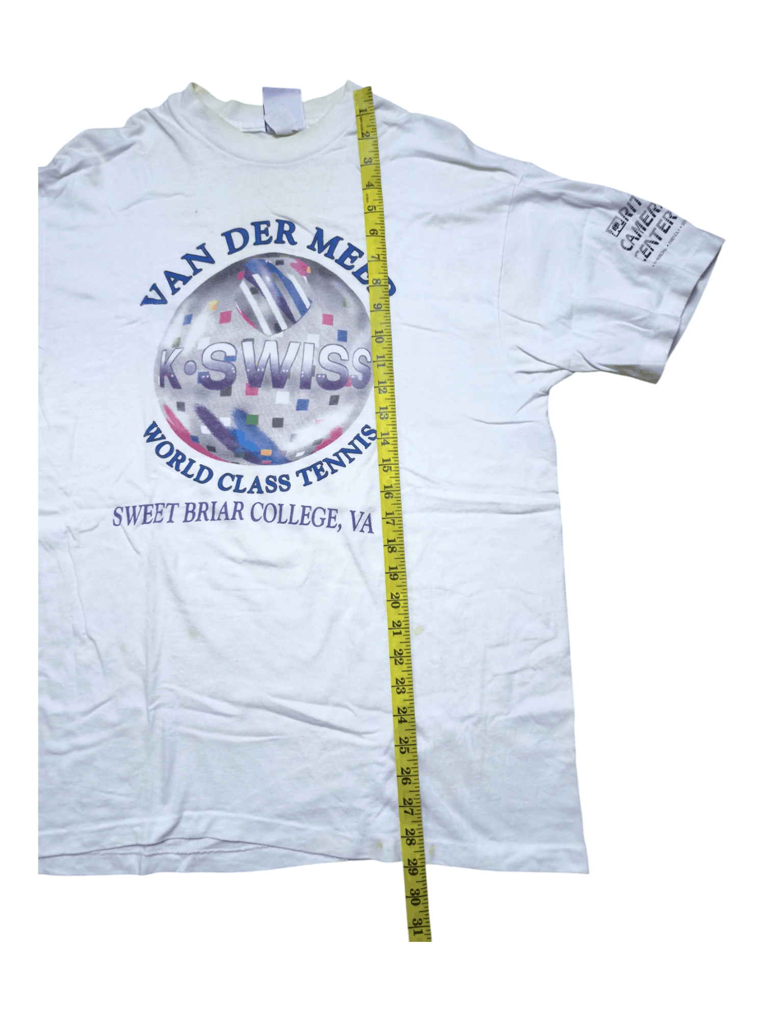 K-Swiss Vintage 80s K Swiss World Class Tennis Shirt Size US L / EU 52-54 / 3 - 21 Thumbnail