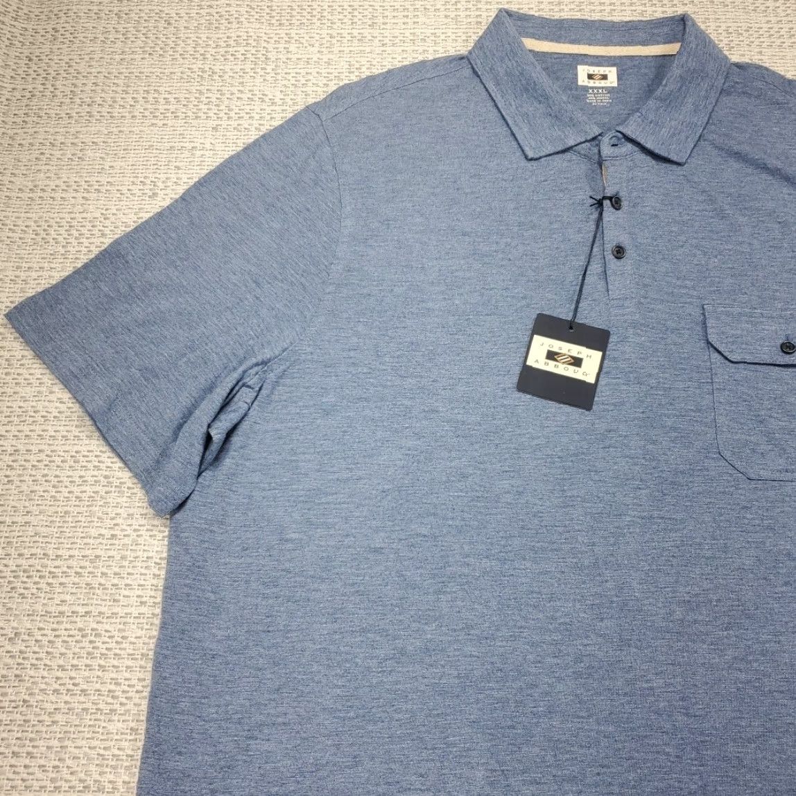 Joseph Abboud Joseph Abboud Polo Shirt Mens XXXL 3XL Short Sleeve Pocket Cotton Modal NWT NEW Size US XXL / EU 58 / 5 - 3 Thumbnail