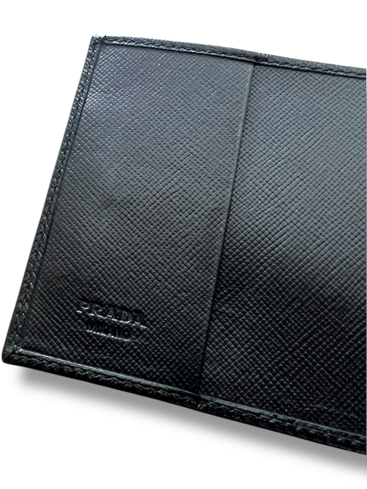 Prada Prada Saffiano Leather Vertical Wallet / Card Holder Size ONE SIZE - 4 Thumbnail