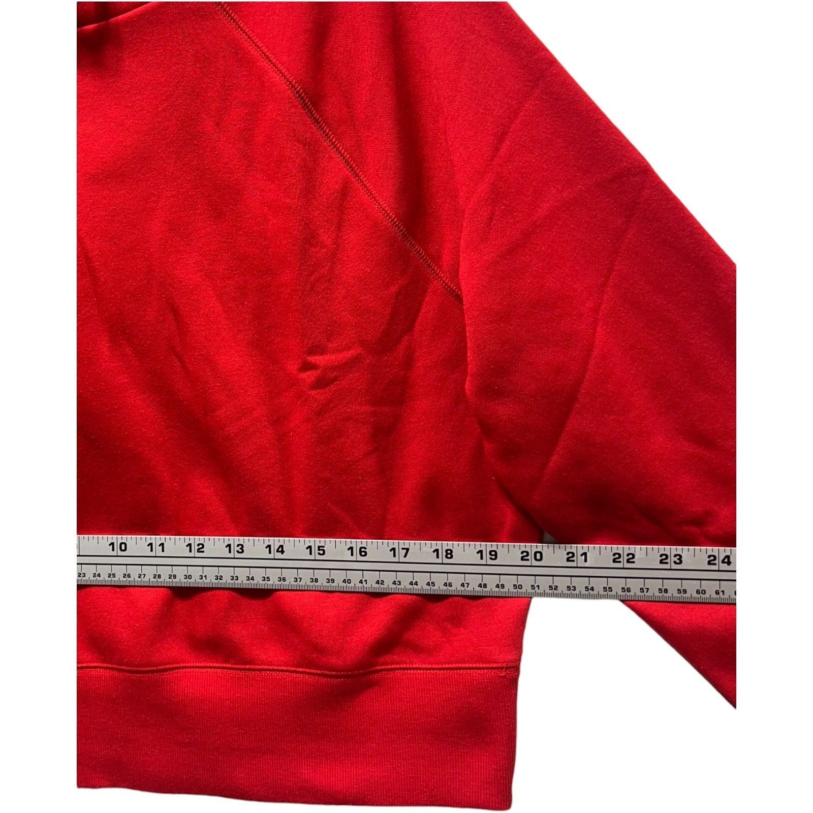 Other Universal Thread - Women's Long Sleeve Hooded Sweater - Red Size L / US 10 / IT 46 - 3 Thumbnail