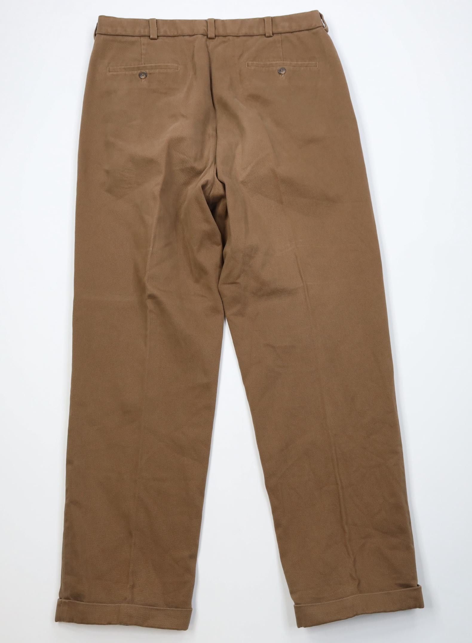 Brooks Brothers Vintage Brooks Brothers Heavyweight Whipcord Wide Leg Pants Size US 38 / EU 54 - 9 Thumbnail