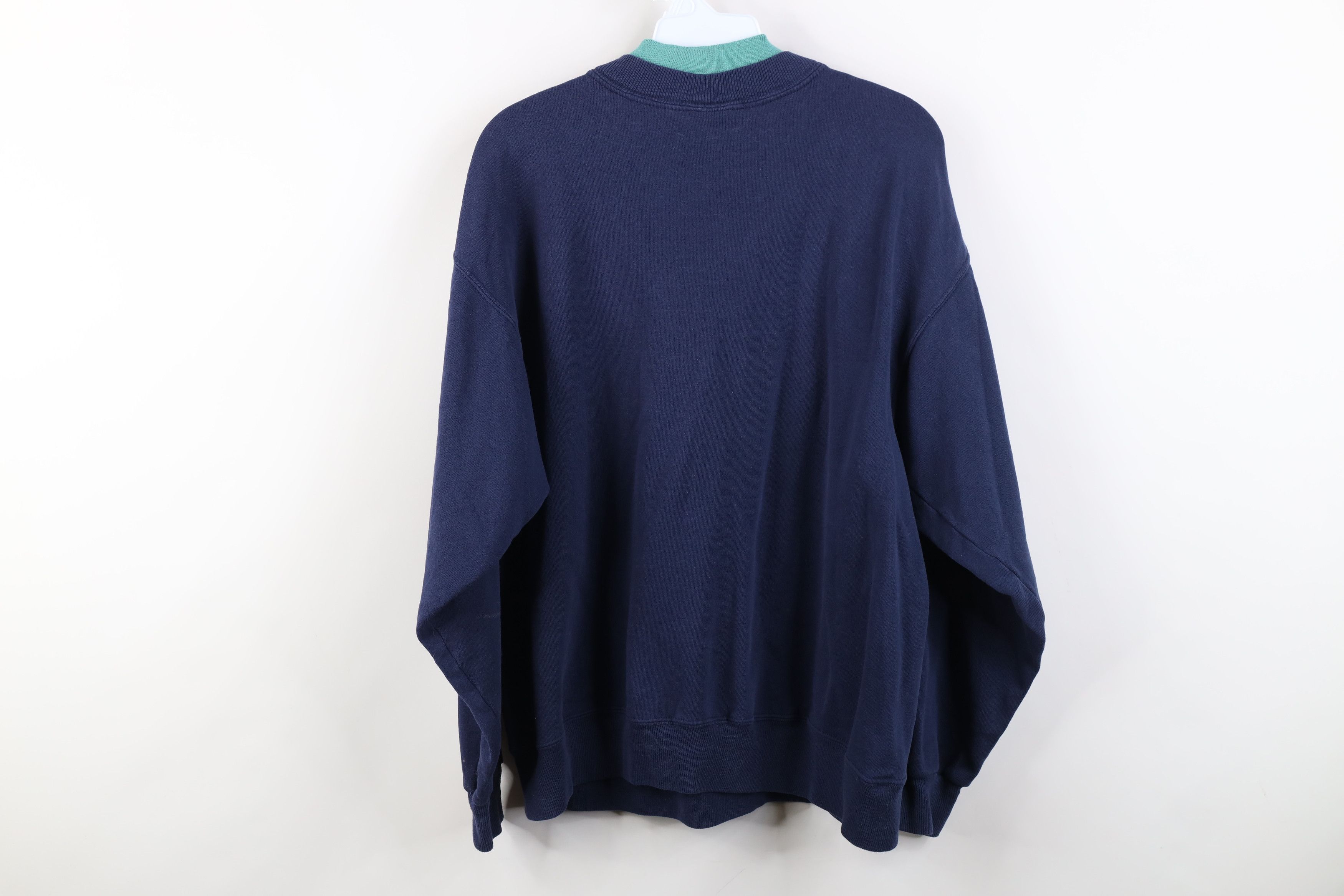 Vintage Vintage 90s Streetwear Cat Kitten Window Sweatshirt USA Size L / US 10 / IT 46 - 14 Thumbnail