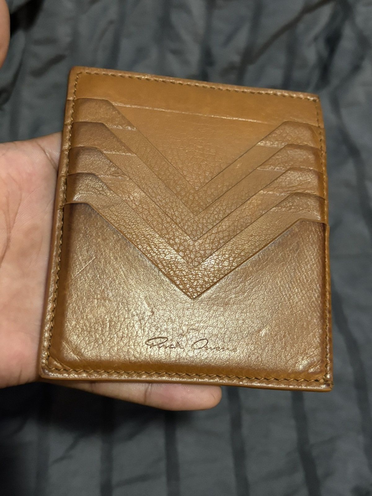 Rick Owens Rick Owens Clay Square Card Holder Size ONE SIZE - 5 Thumbnail