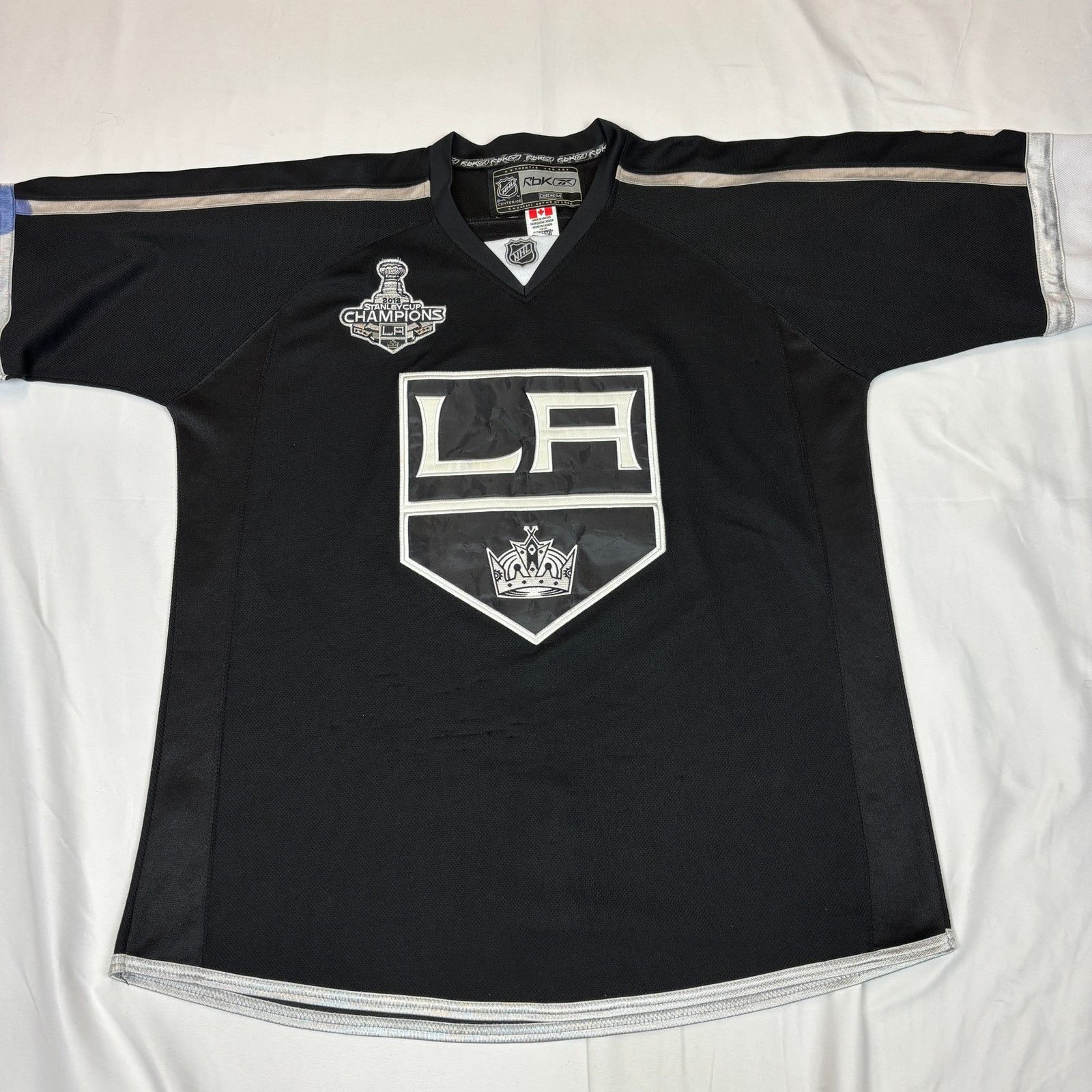 Reebok Drew Doughty #8 LA Kings CCM Hockey Jersey Men's 54 Size US XL / EU 56 / 4 - 3 Thumbnail