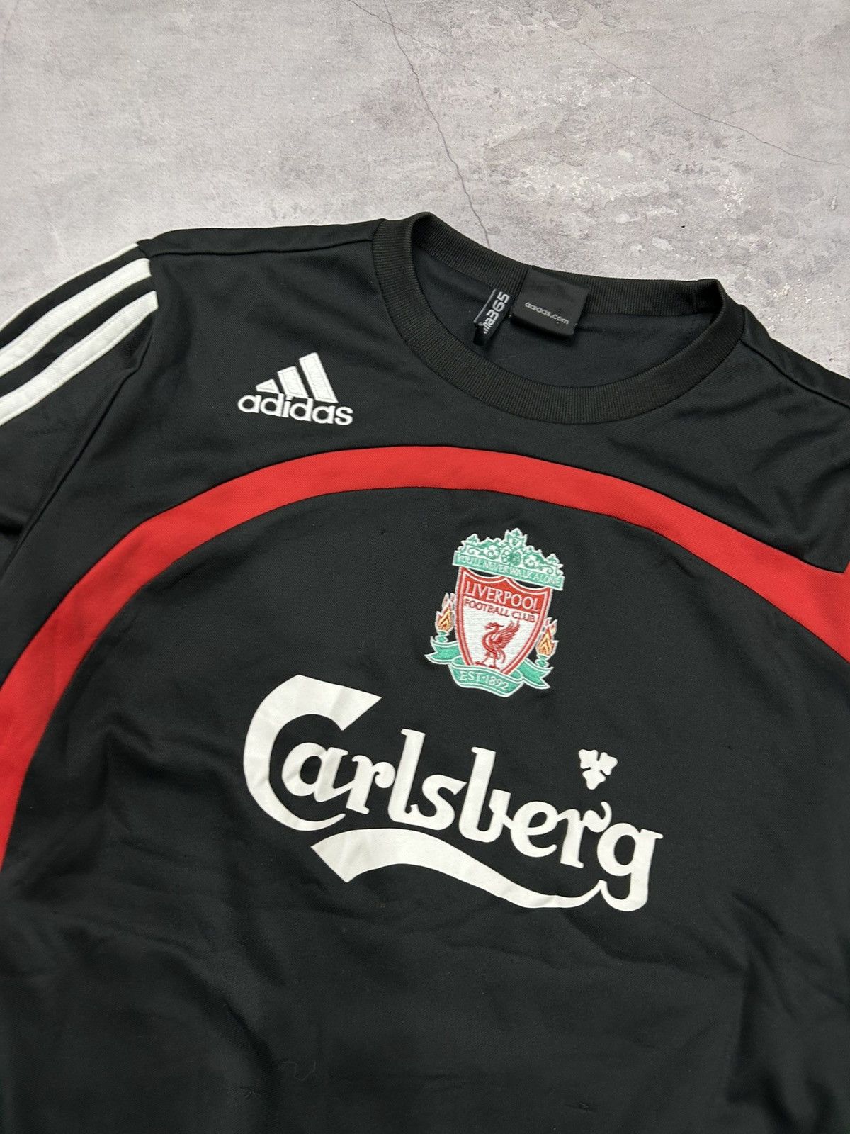 Vintage Vintage 2007/08 Adidas Liverpool Sweatshirt football soccer Size US M / EU 48-50 / 2 - 4 Thumbnail