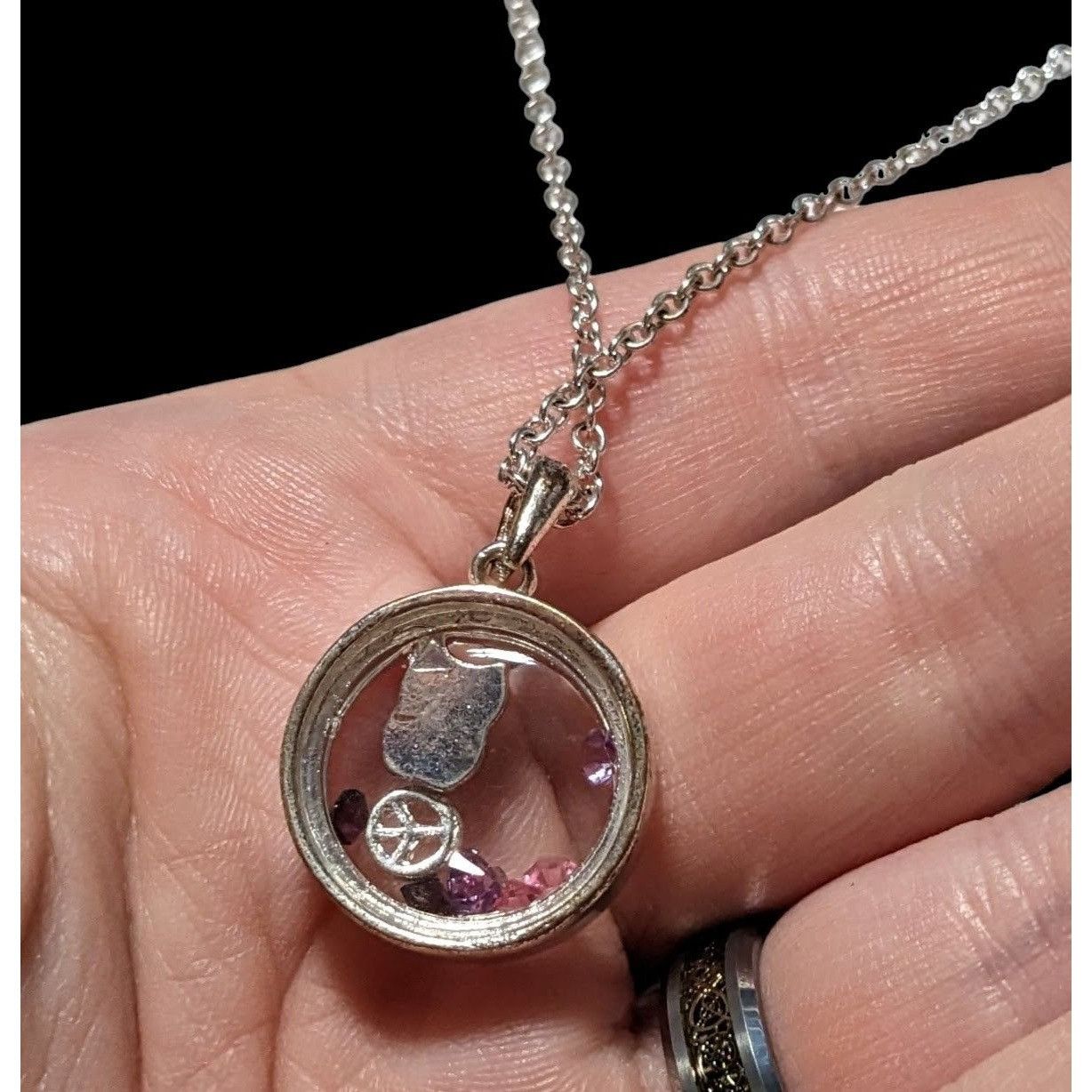 Other Owl Floating Locket Necklace Size ONE SIZE - 4 Thumbnail