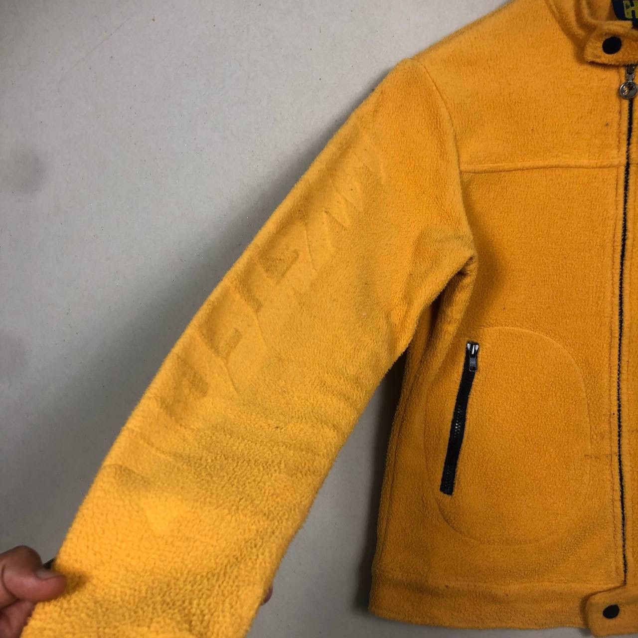 Hysteric Glamour Hysteric Glamour Fleece Biker Jacket Embossed Print Size US S / EU 44-46 / 1 - 5 Thumbnail