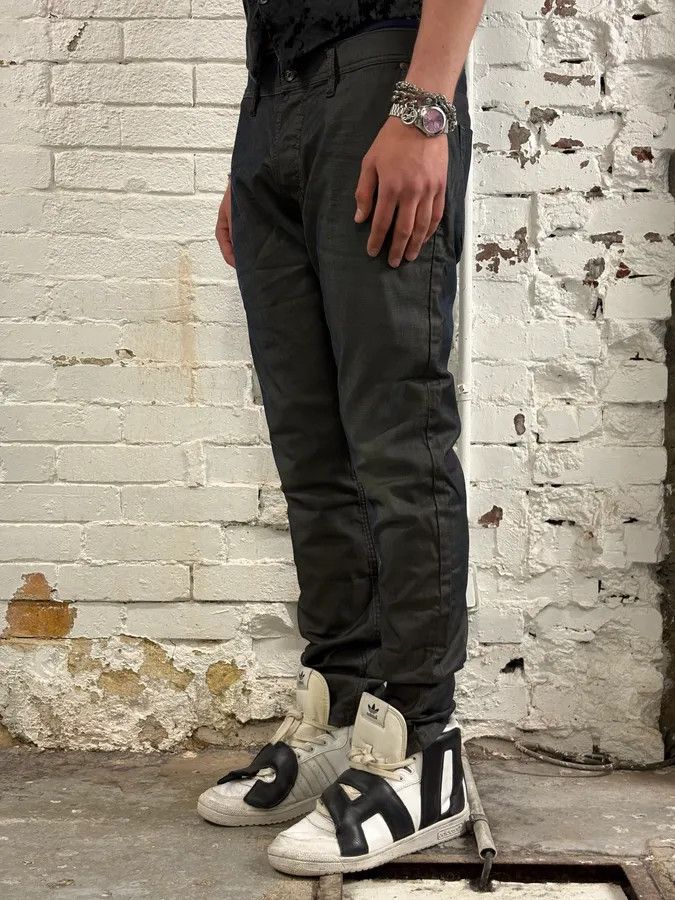 Diesel 2000s Diesel Avant-Garde Grey Slim Jeans Size US 32 / EU 48 - 3 Thumbnail