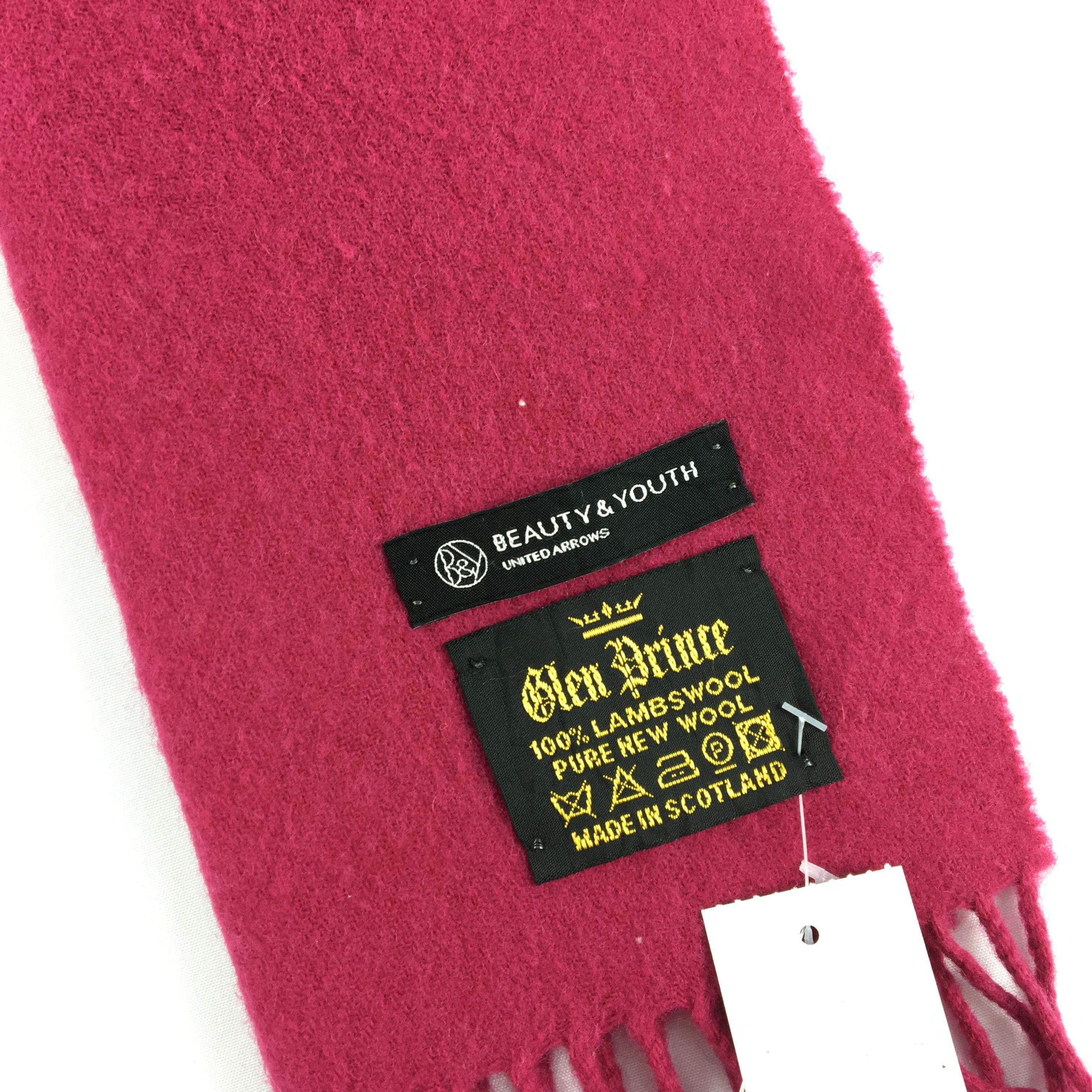 Vintage Vintage Glen Prince Scarf Muffler Wool Cashmere Scarves Size ONE SIZE - 4 Thumbnail