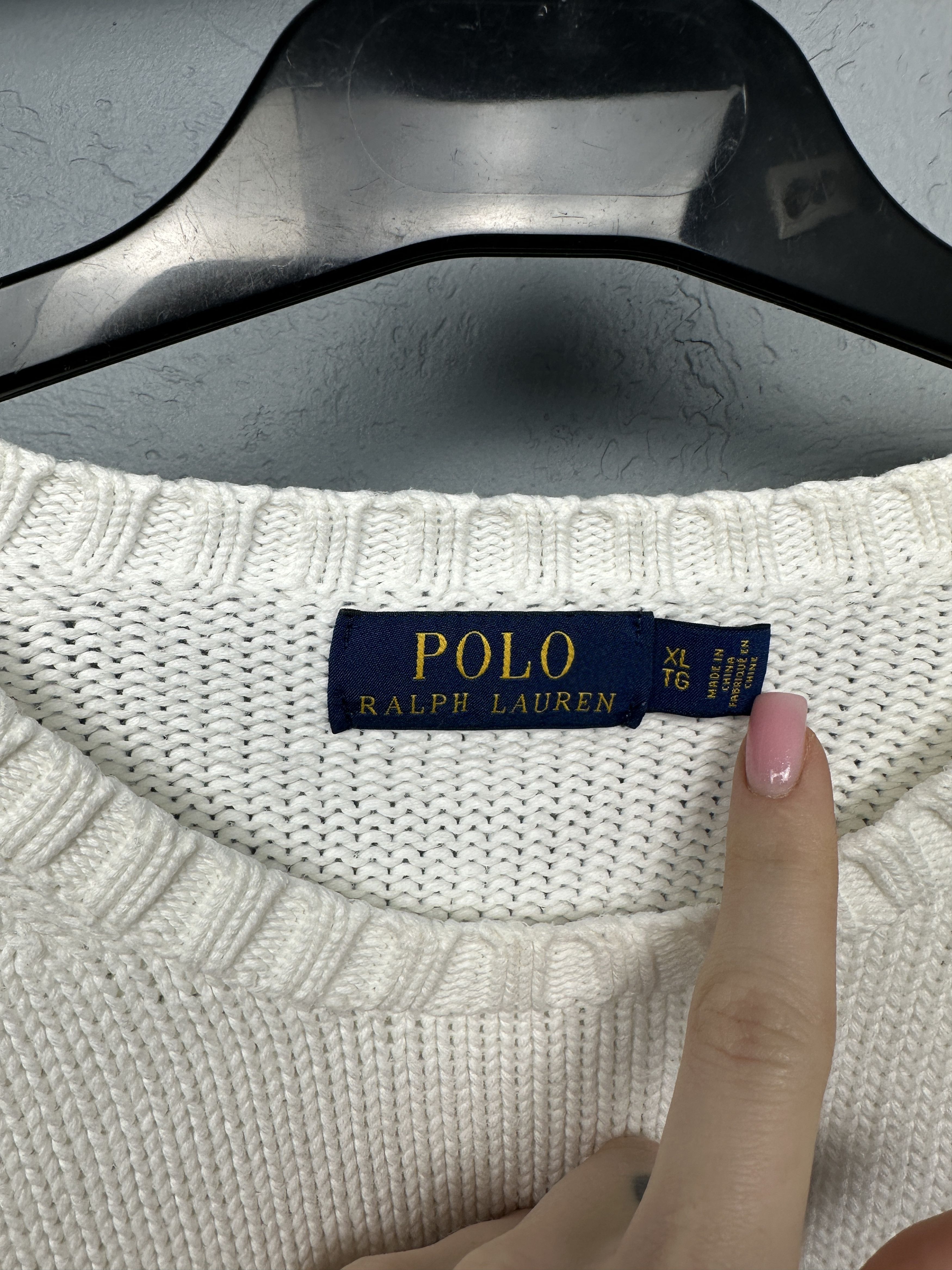 Polo Ralph Lauren Polo Ralph Lauren Mens Knit Crew Neck Sweater Size US XL / EU 56 / 4 - 4 Thumbnail