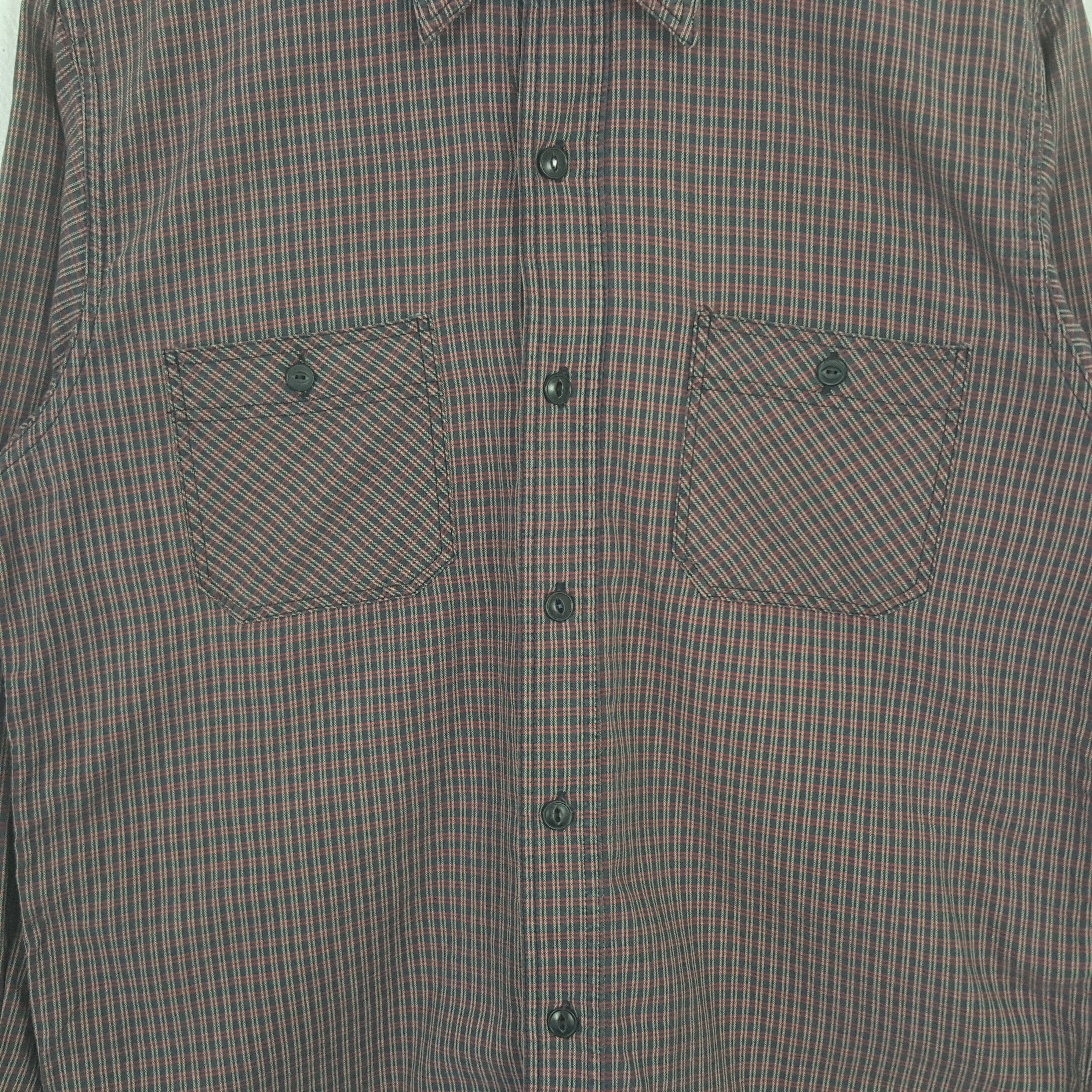 Sugar Cane Vintage Sugar Cane American Work Shirt Button Up RR16 Size US L / EU 52-54 / 3 - 2 Thumbnail