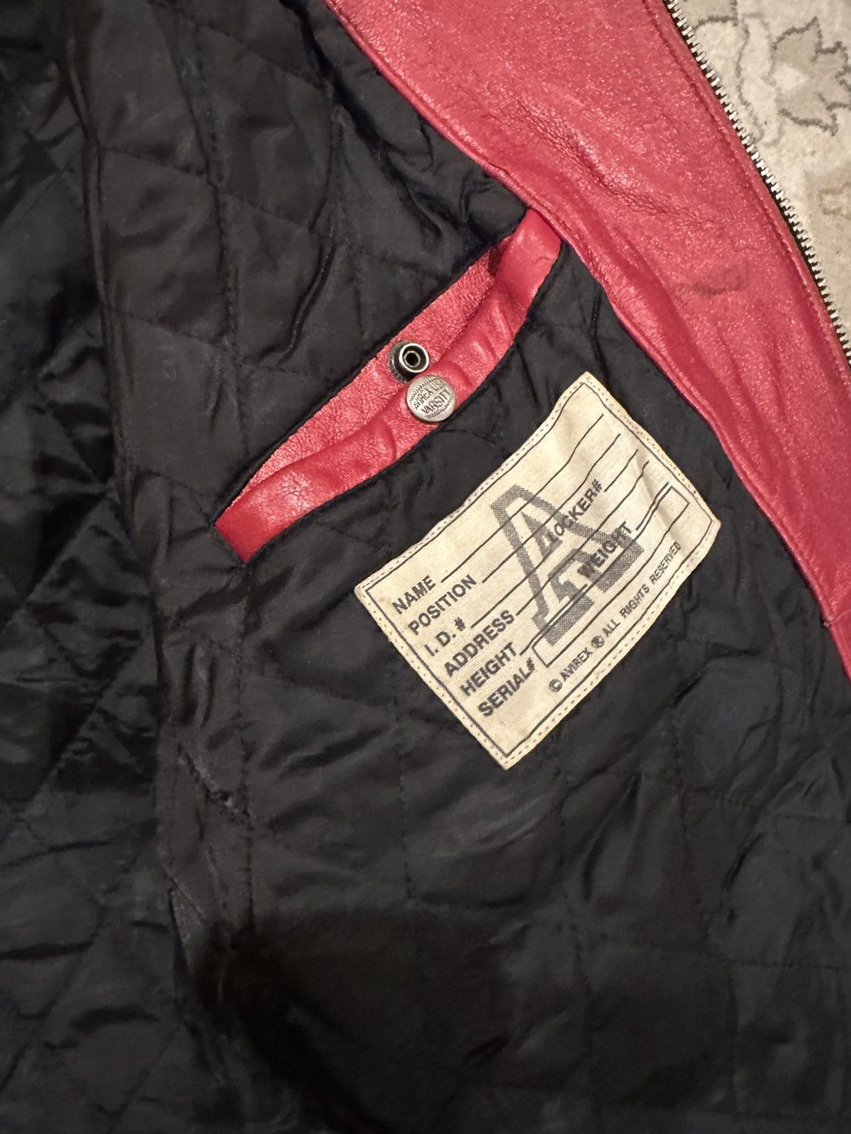 Avirex Vintage Avirex Vanguard Black Leather Bomber Jacket 5XL Size US XXL / EU 58 / 5 - 7 Thumbnail