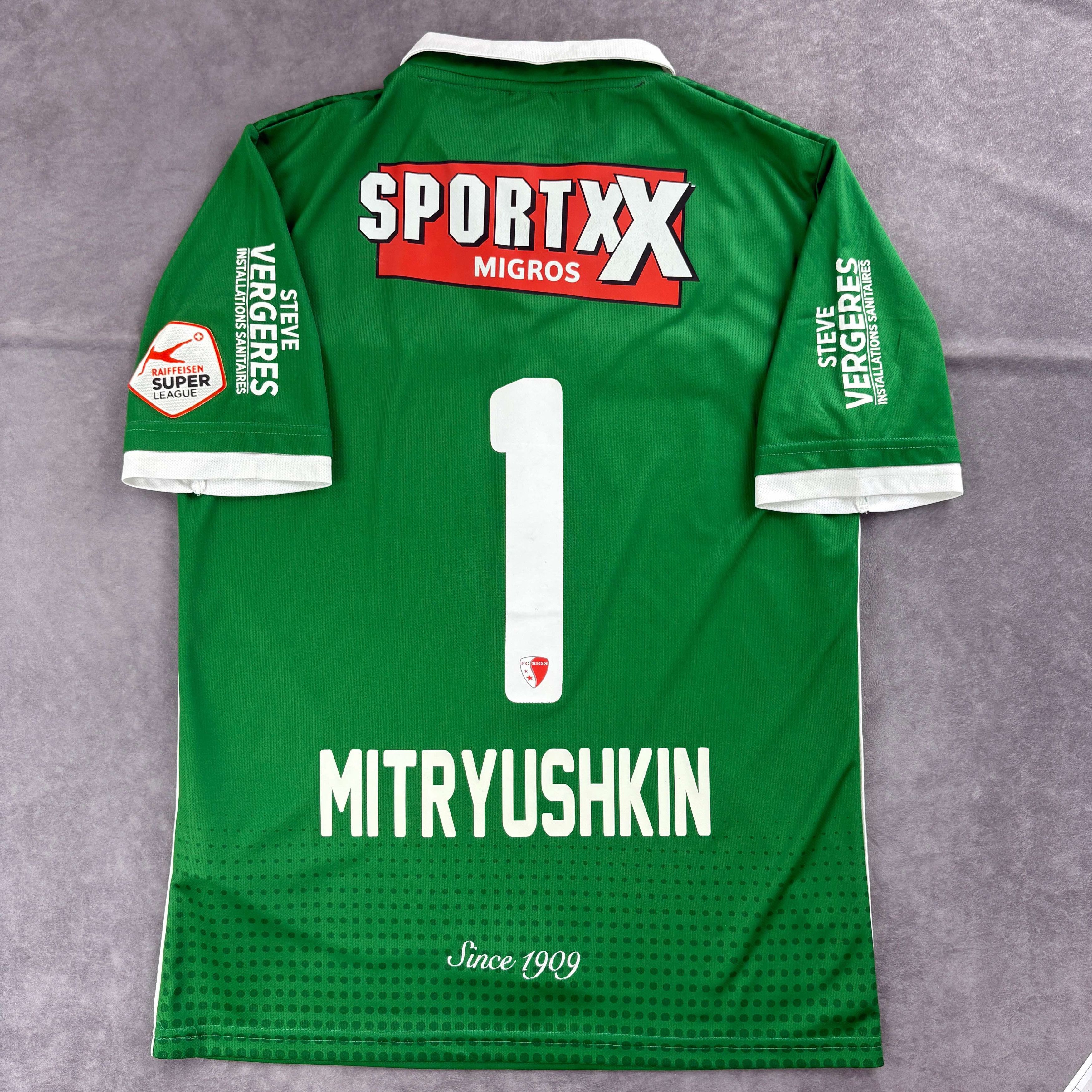 Errea Sion 2016-17 Errea GK Anton Mitryushkin football jersey XL Size US XL / EU 56 / 4 - 1 Thumbnail