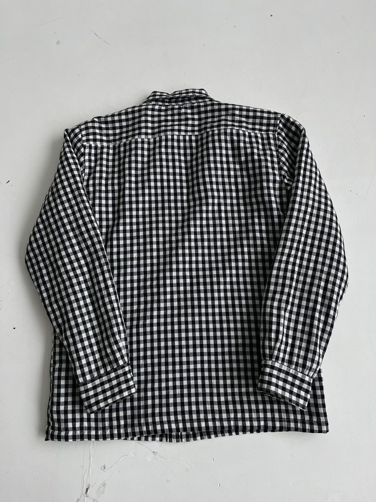 Stussy Vintage 90s Stussy Plaid Insulated Flannel Jacket zip shirt Size US M / EU 48-50 / 2 - 2 Thumbnail