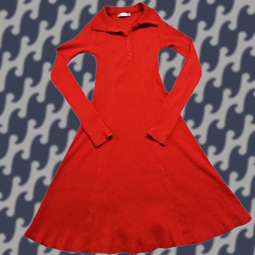 zara red animal print midi dress Zara | Dresses | Zara Trafaluc Red Leopard Print Turtleneck Midi Dress Sz S